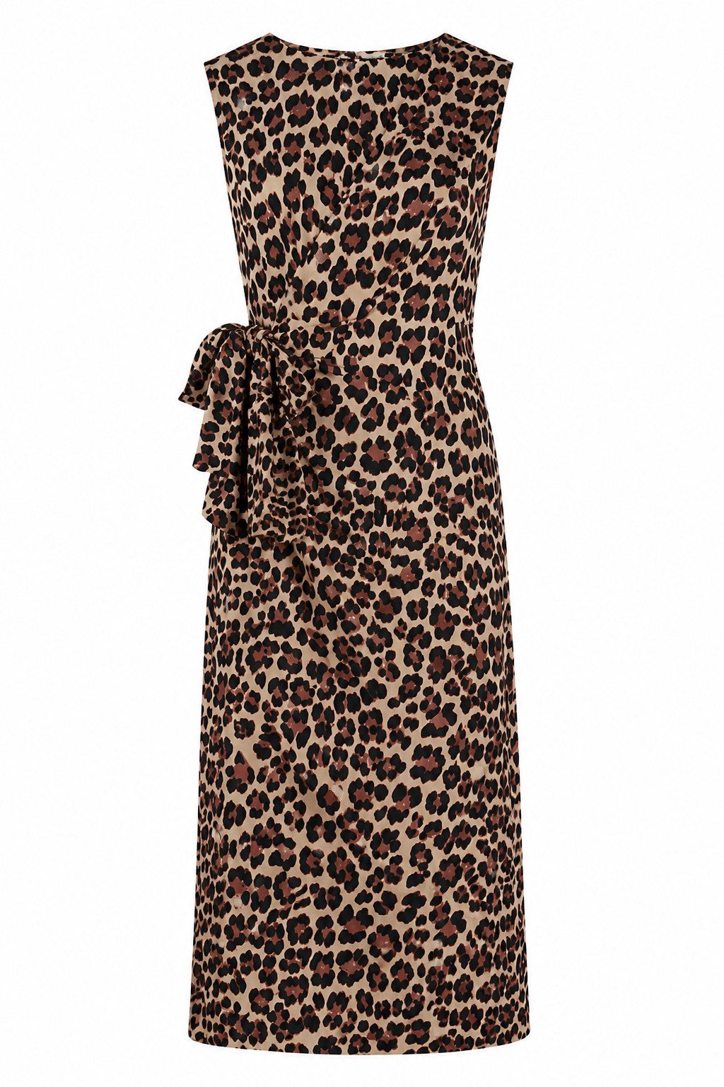 ITALY VIBES Midikleid - Elegantes Abendkleid in Wickeloptik mit Bindegürtel für Damen One Size / Einheitsgröße passend für Größen S bis L