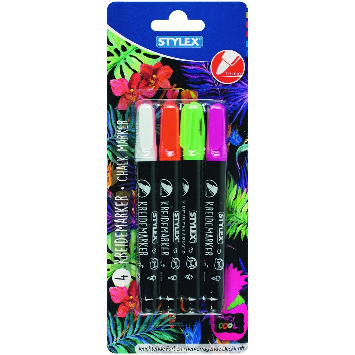 STYLEX Kreidemarker STYLEX Kreidemarker 4 Stück