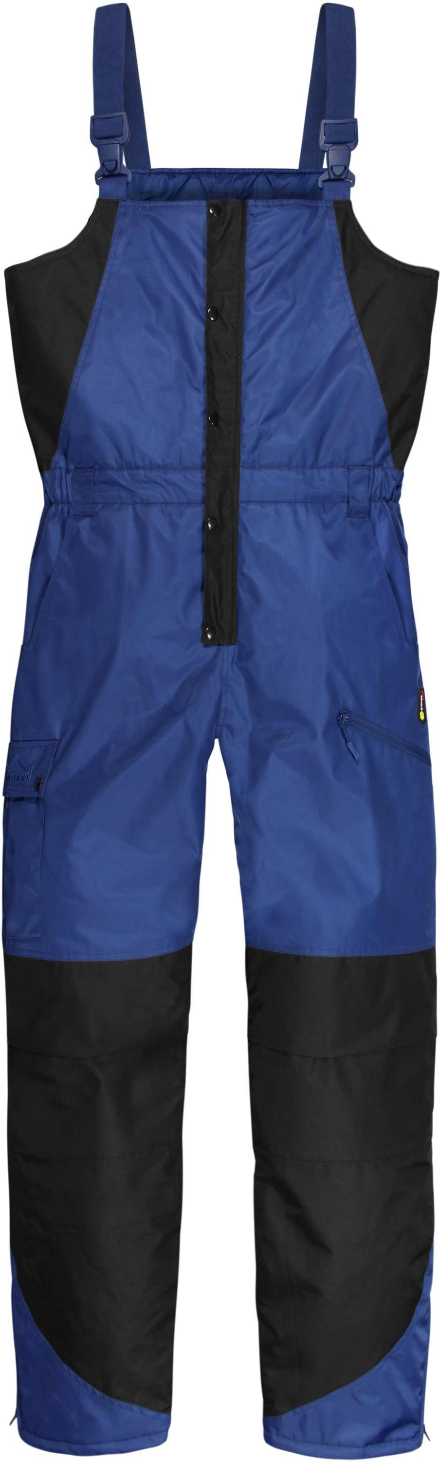 normani Thermohose Damen Thermohose Peak Wasserdichte Winterhose Latzhose gefütterte Skihose mit Брюкиträgern