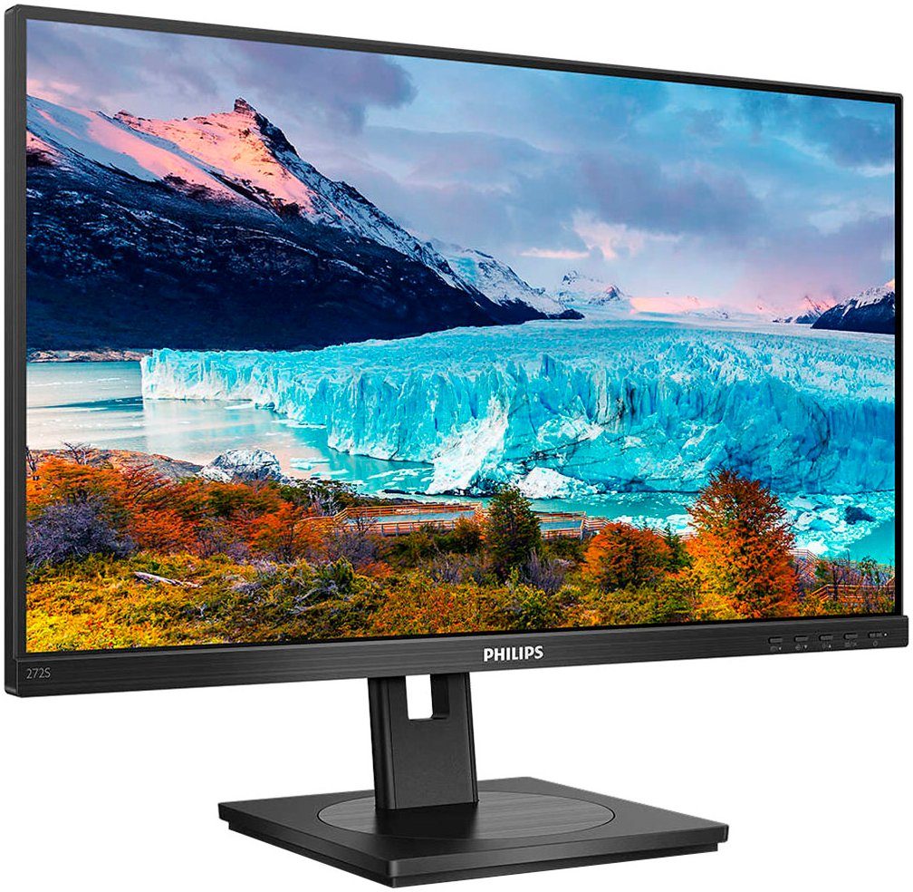 Philips 272S1AE LED-Monitor (69 cm/27 ", 1920 x 1080 px, Full HD, 4 ms Reaktionszeit, 75 Hz, IPS)