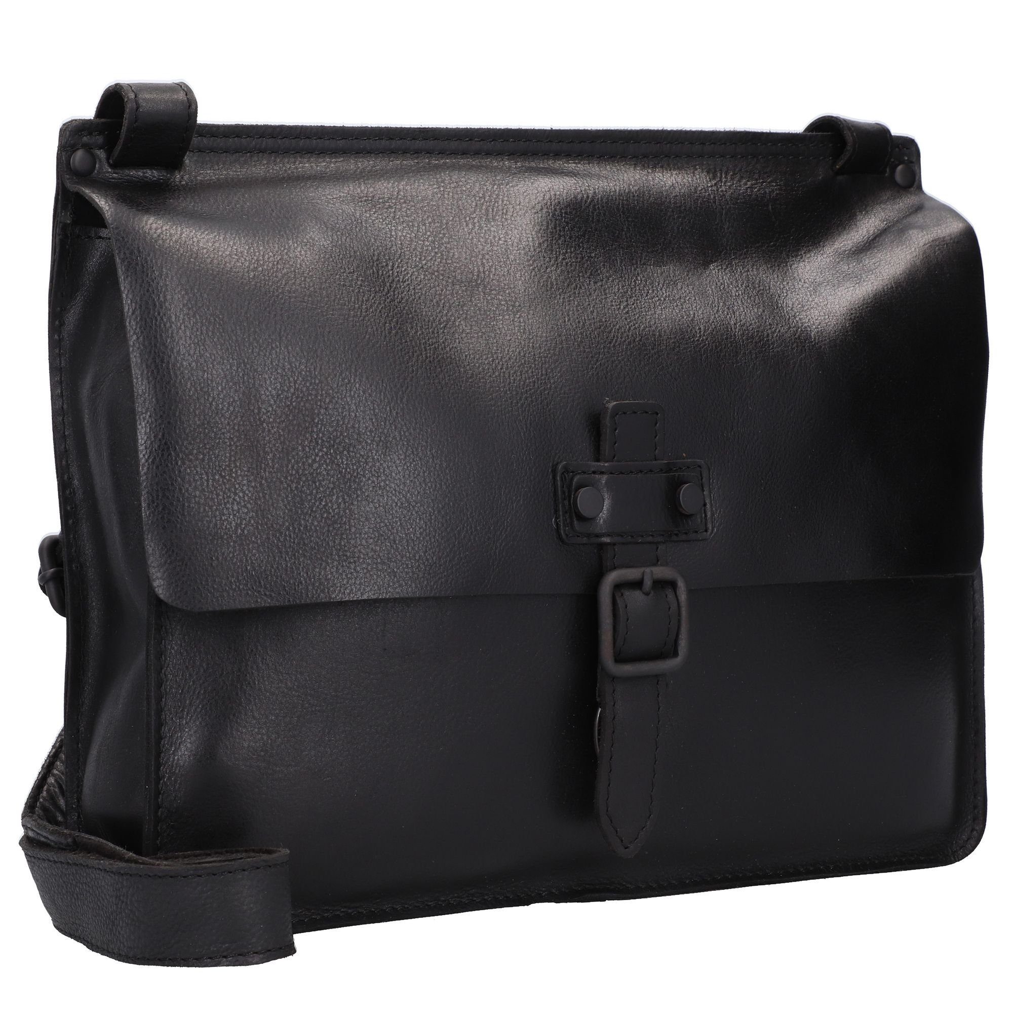 Aktentasche Harold's Leder Aberdeen, Schwarz