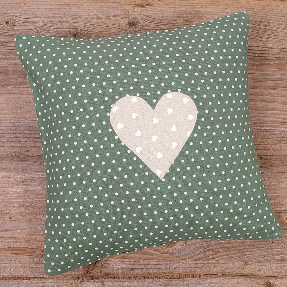 matches21 HOME & HOBBY Kissenbezüge Kissen-Bezug 30x30 cm Landhaus-Stil Her günstig online kaufen