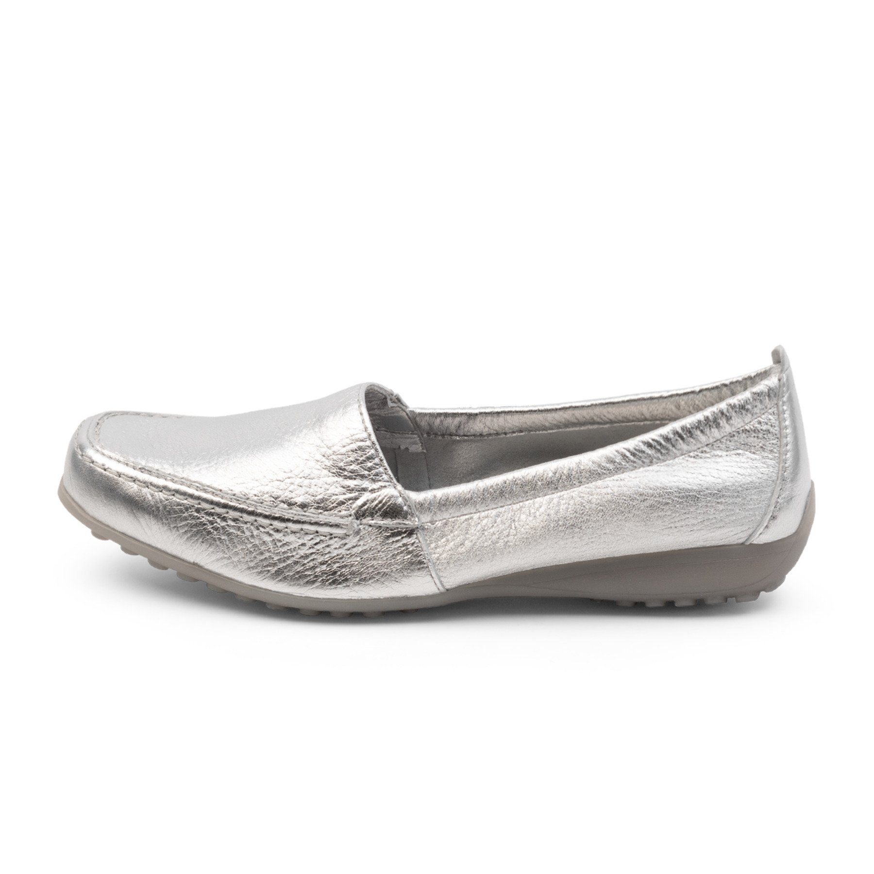 silber Mokassin Hirschleder Damenschuhe vitaform Mokassin