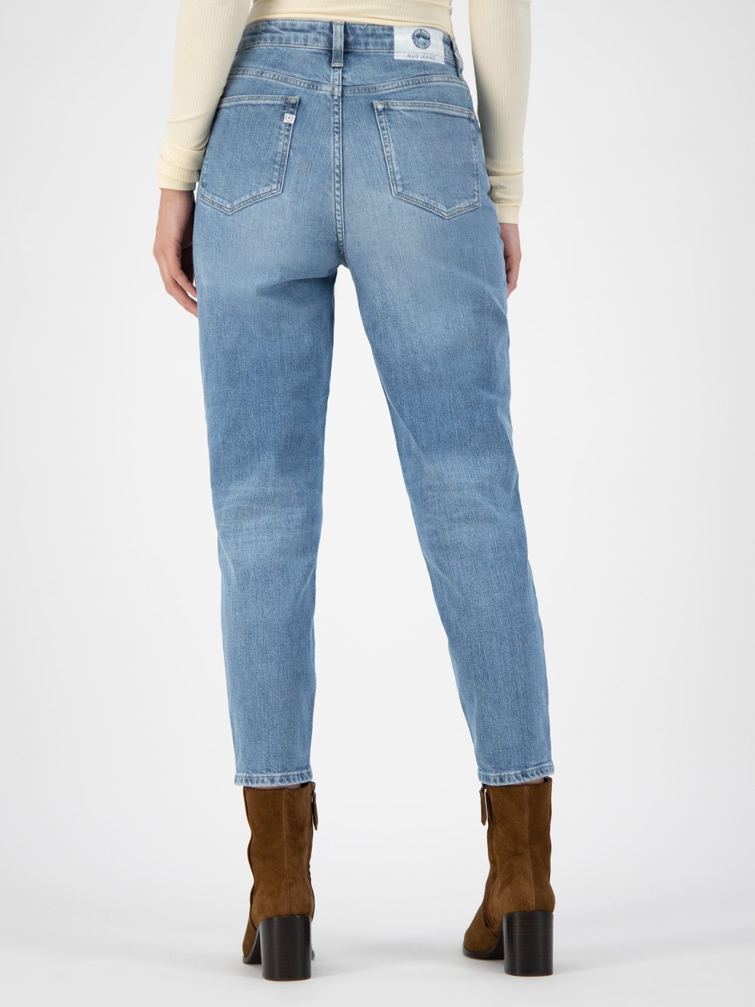 MUD Jeans Mom-Jeans Mams Stretch Tapered