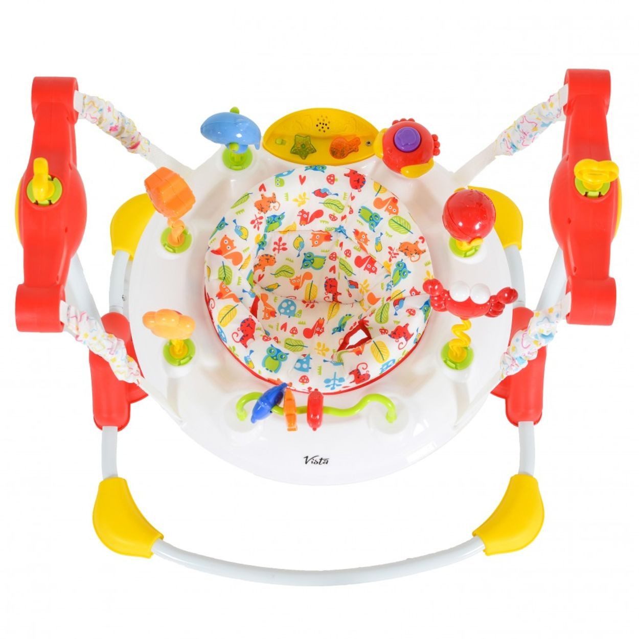 Moni Türhopser Hopser Vista, mit Spielcenter, Musik, Licht, MP3-Anschluss, Höhe einstellbar