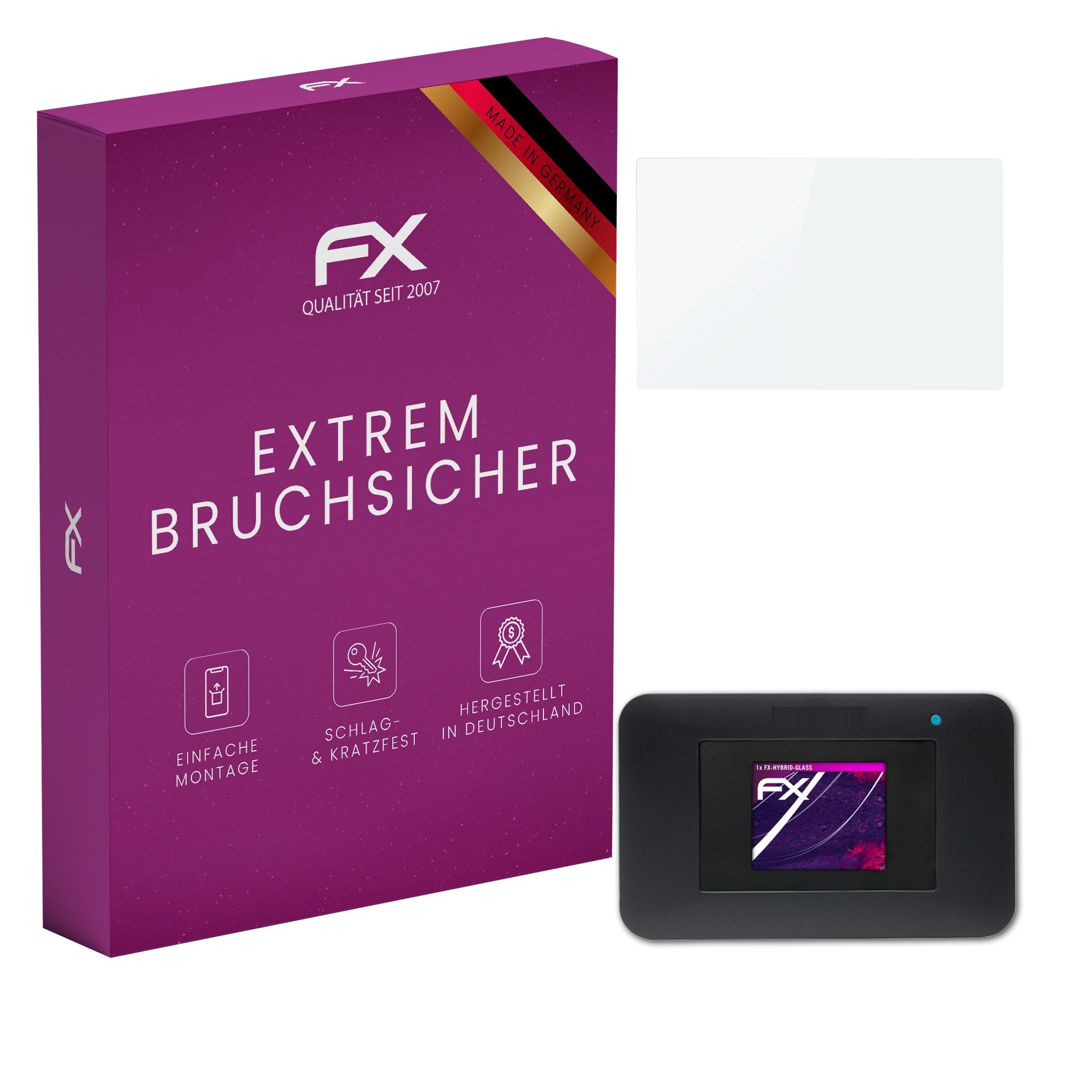 Schutzfolie Panzerglasfolie für Netgear AC797