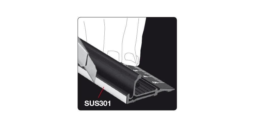 Tajima CTG-SL1000 Guida Di Taglio Professionale In Alluminio - 1000 Mm Con Protezione Dita - 2