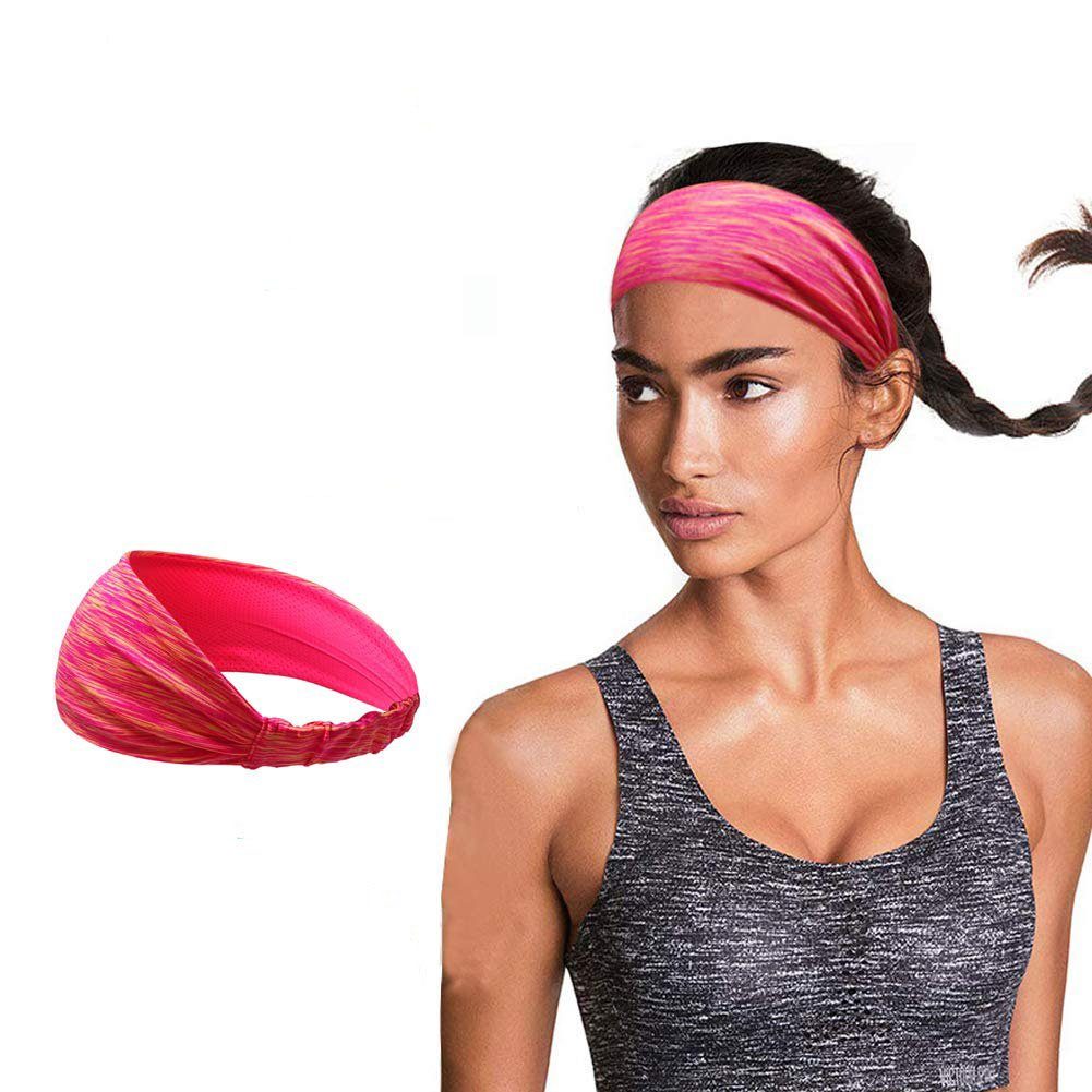 COZOCO 2019 Einfaches und nützliches Stirnband Frauen elastisches Haar Seil Ring Krawatte Scrunchie Pferdeschwanz Inhaber Haarband Stirnband 