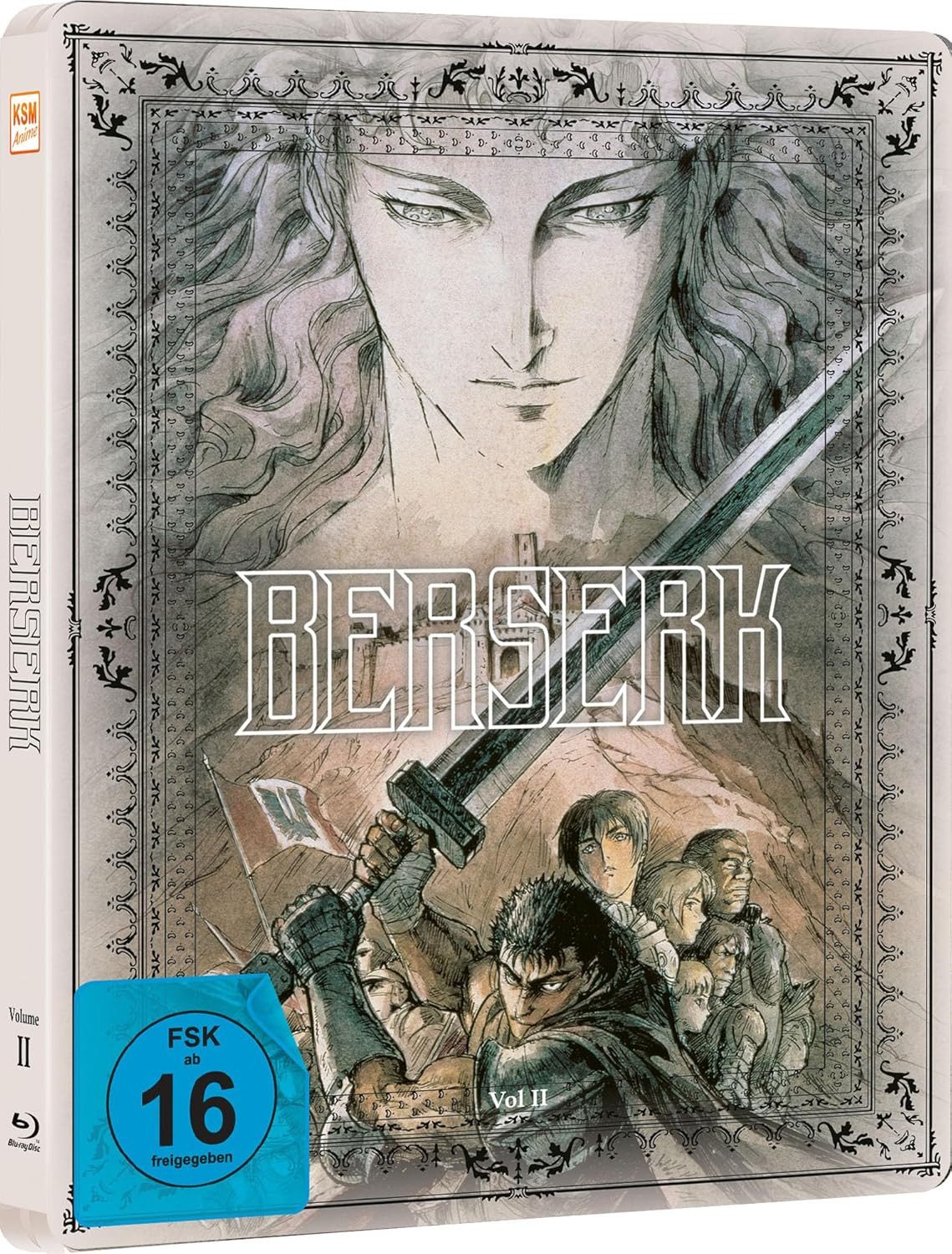 PLAION Blu-ray Berserk - Volume 2 (Limitiertes Steelbook), (2-St), Episode 14-25 + Extras