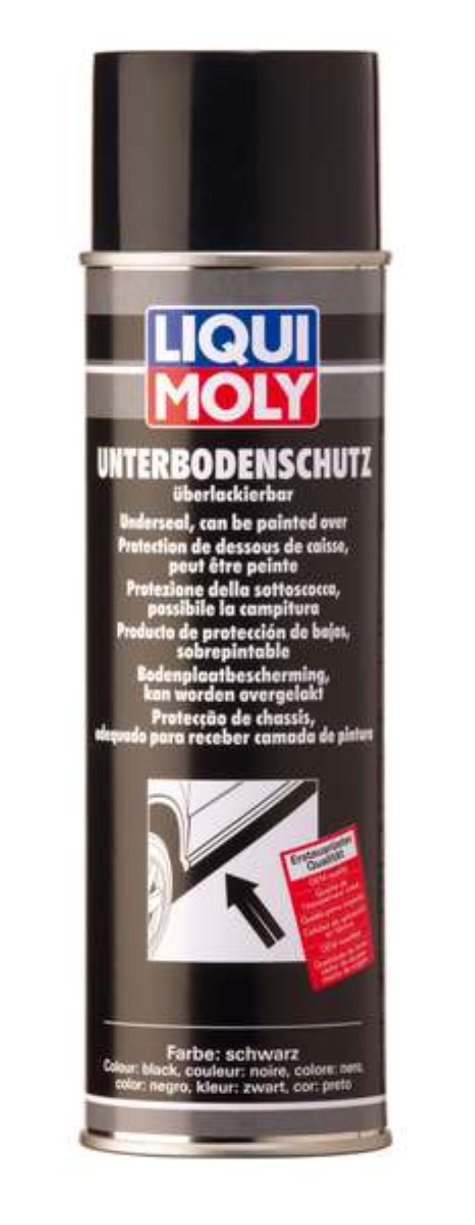 Öl-Additiv Unterbodenschutz schwarz