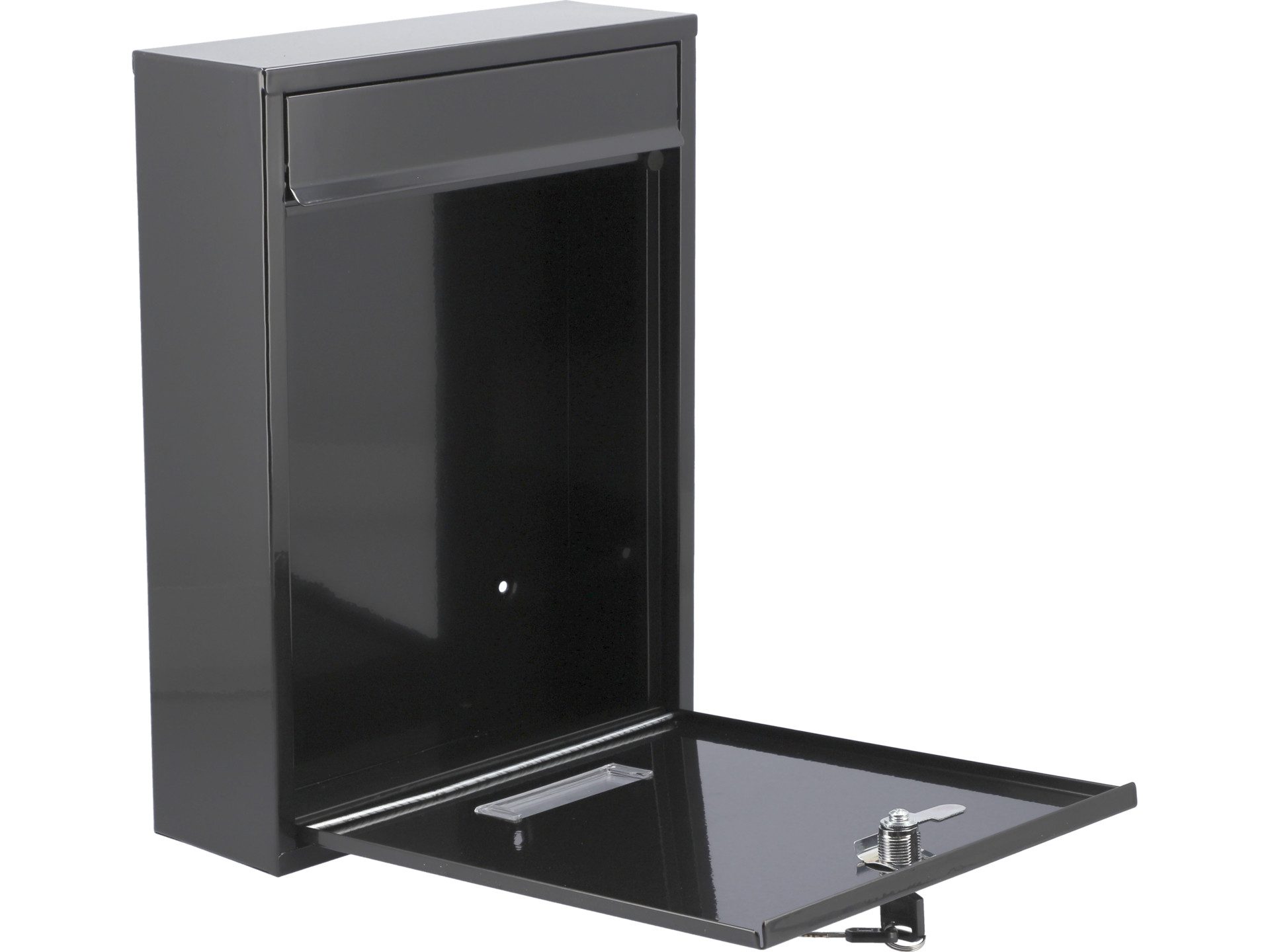 TRIZERATOP Briefkasten Cassetta postale 360x260x80mm nera (Briefkasten 360x260x80mm schwarz, Briefkasten 360x260x80mm schwarz)