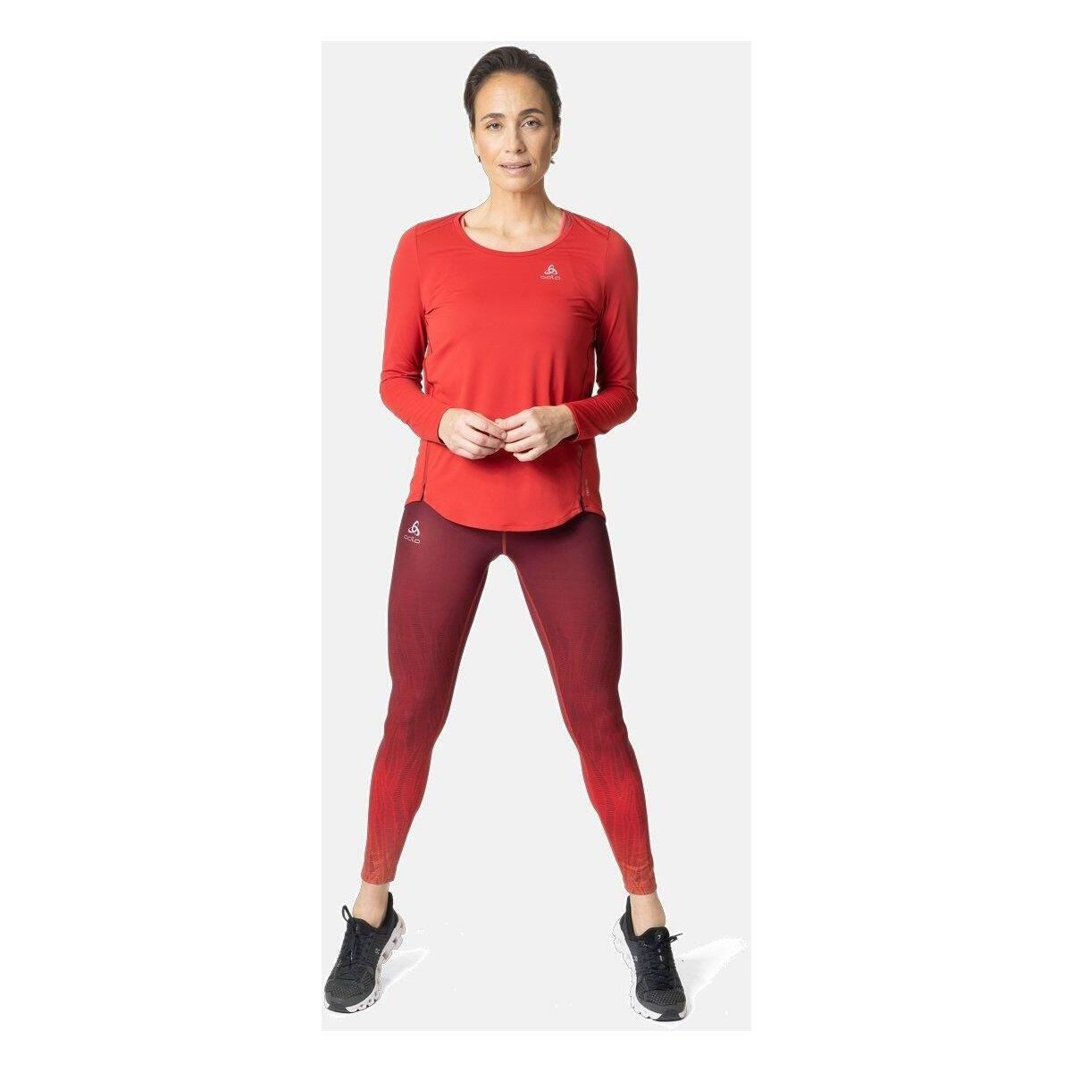 Odlo Lauftights Tights Zeroweight Print