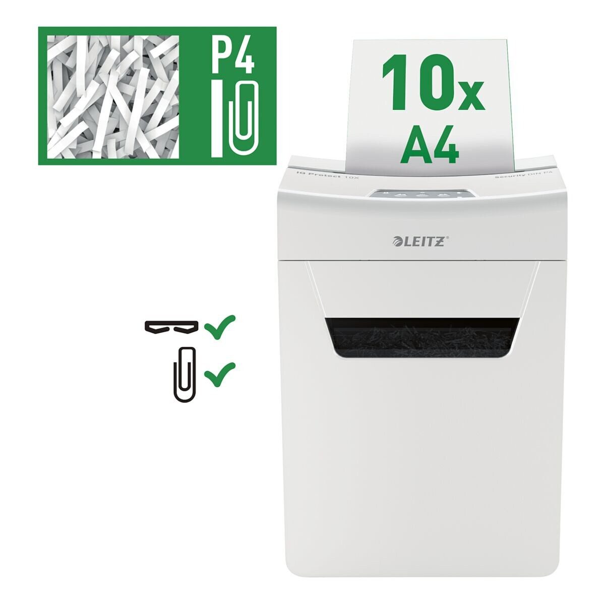 Aktenvernichter IQ 10X Protect Premium