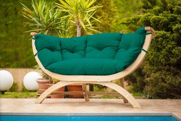 Amazonas Loungesofa Siena Due Verde: Stilvolles Gartenmöbelset für Zwei Personen