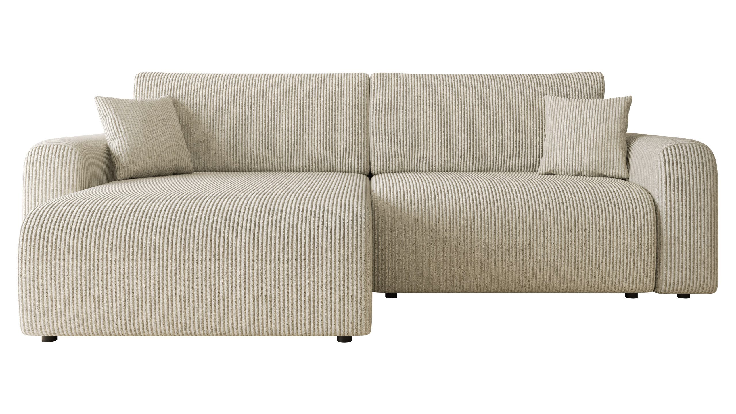 MIRJAN24 Ecksofa Floryn L Cord, mit Schlaffunktion und Bettkasten, mit zwei günstig online kaufen