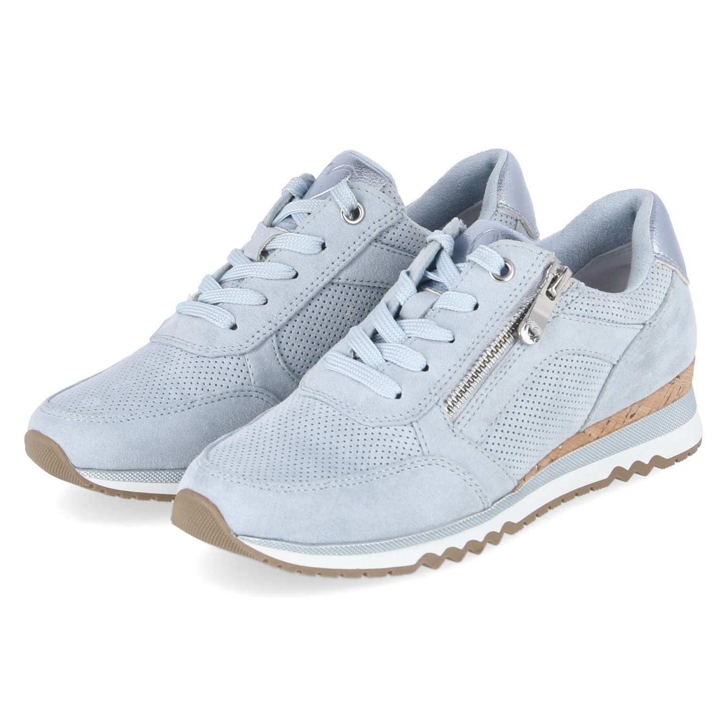 MARCO TOZZI Marco Tozzi 2-23781-41-876 Damen Textil & Synthetik blue Schnürschuh