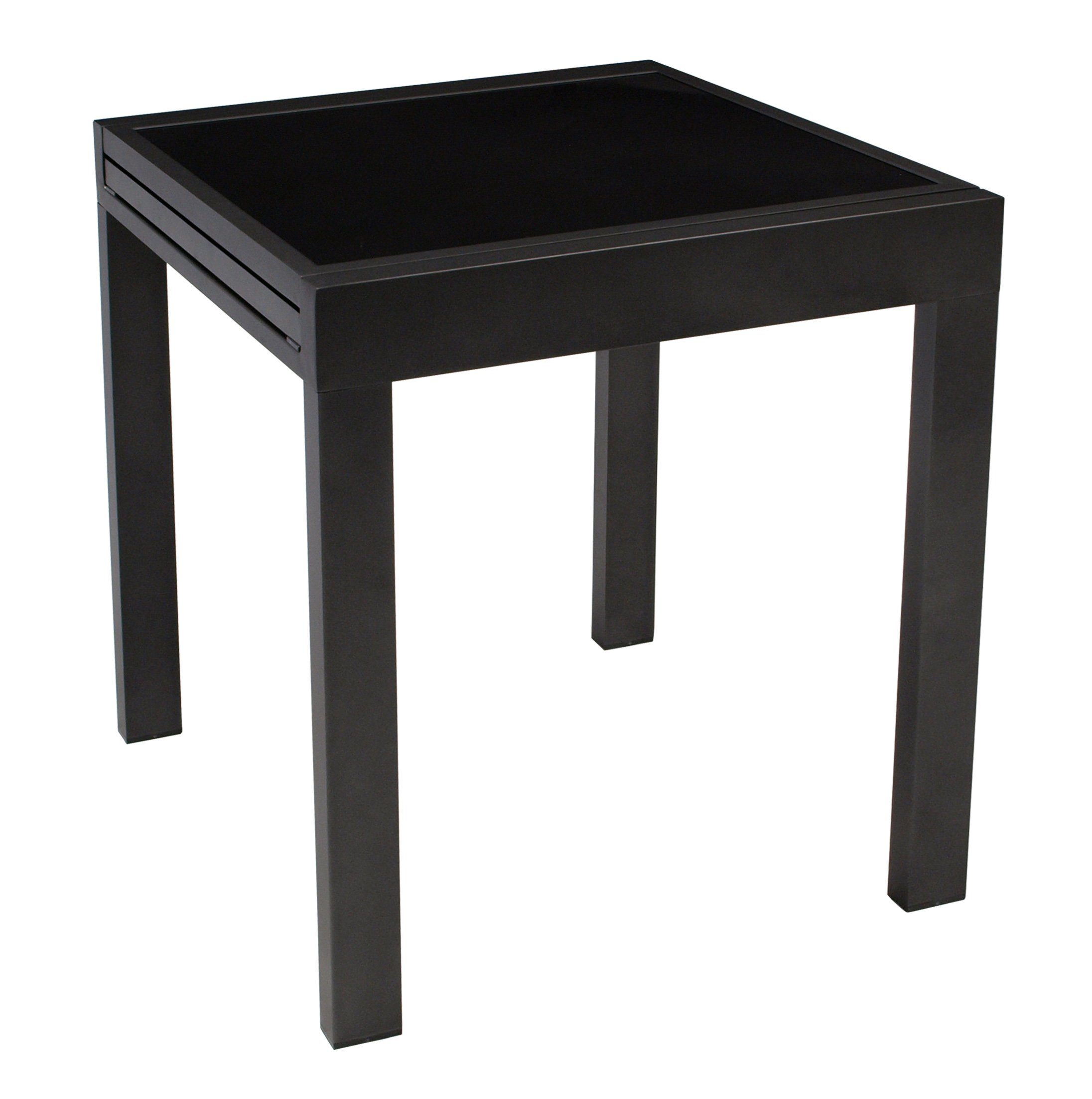 DEGAMO Gartentisch TORINO (1-St), 65x65cm, ausziehbar günstig online kaufen