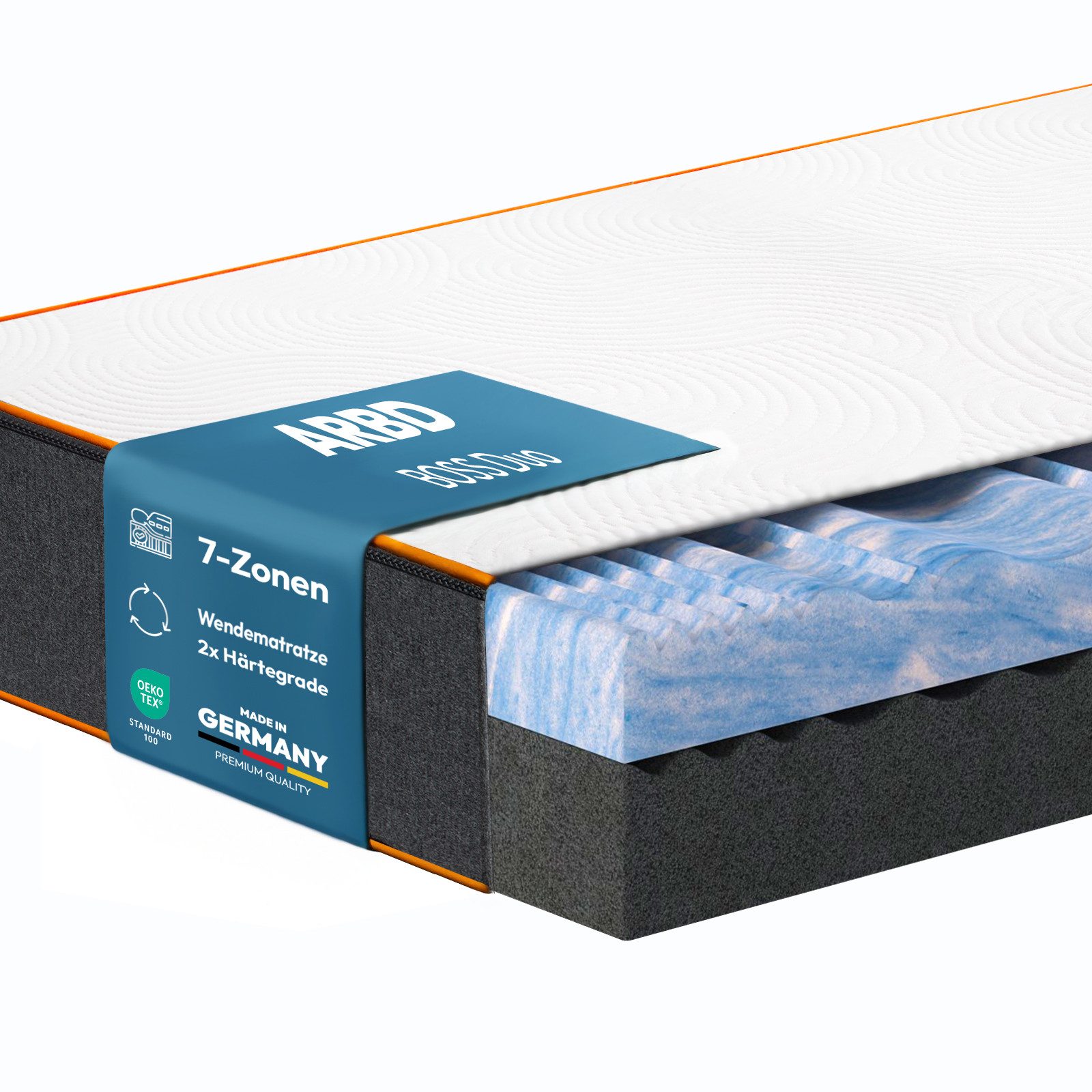 Kaltschaummatratze BOSS DUO H2/H3, H3/H4, H4/H5 günstig online kaufen