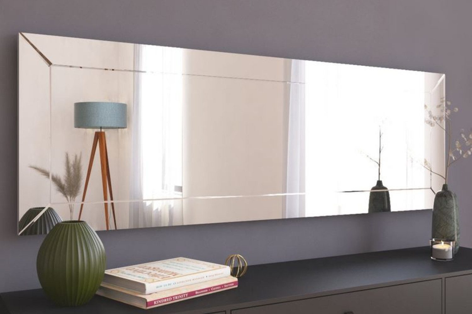Wandspiegel Design Spiegel Nady Eleganter Wandschmuck im rechteckigen Format