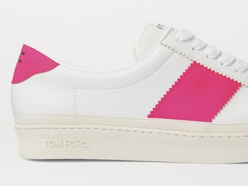 Tom Ford TOM FORD Bannister Pink Sneakers Schuhe Shoes Trainers Turnschuhe Trai Sneaker