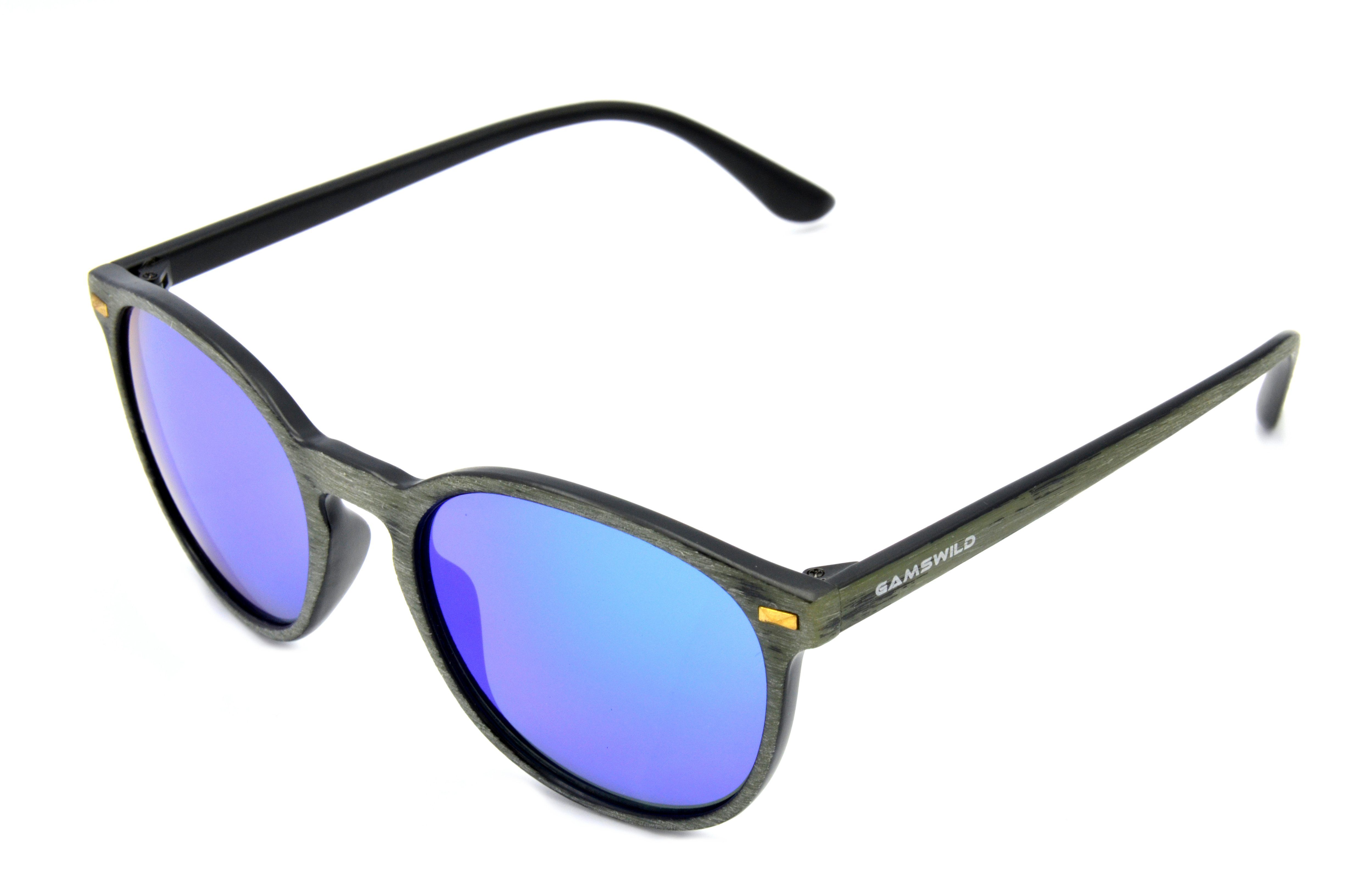 Gamswild Sonnenbrille »WM1020 GAMSSTYLE Mode Brille Damen Herren Unisex  Holzoptik, gold, blau, grün-türkis, pink, rot« online kaufen | OTTO
