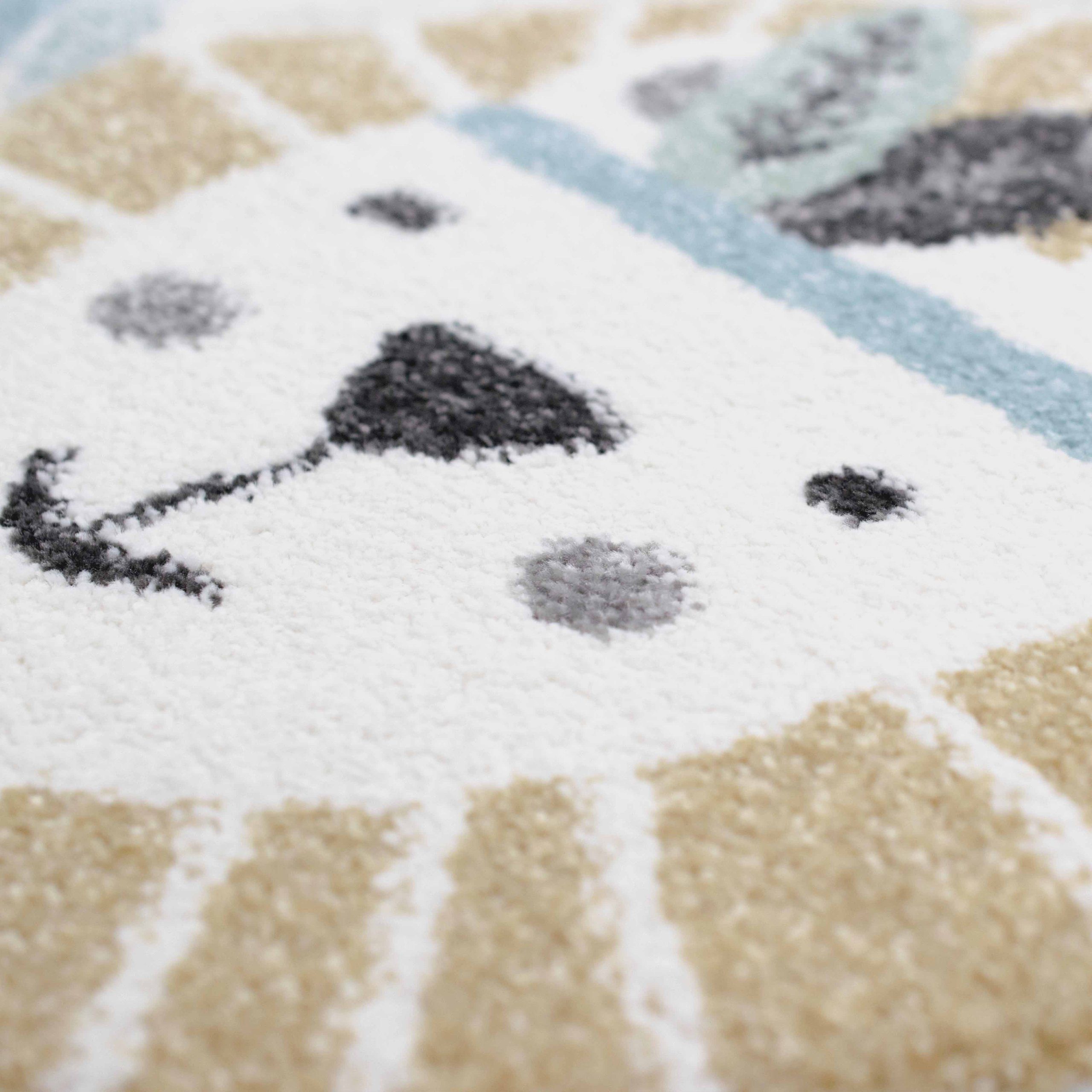 TeppichHome24 Kinderteppich Kinderteppich Zelt, Löwe in blau, rechteckig, H günstig online kaufen