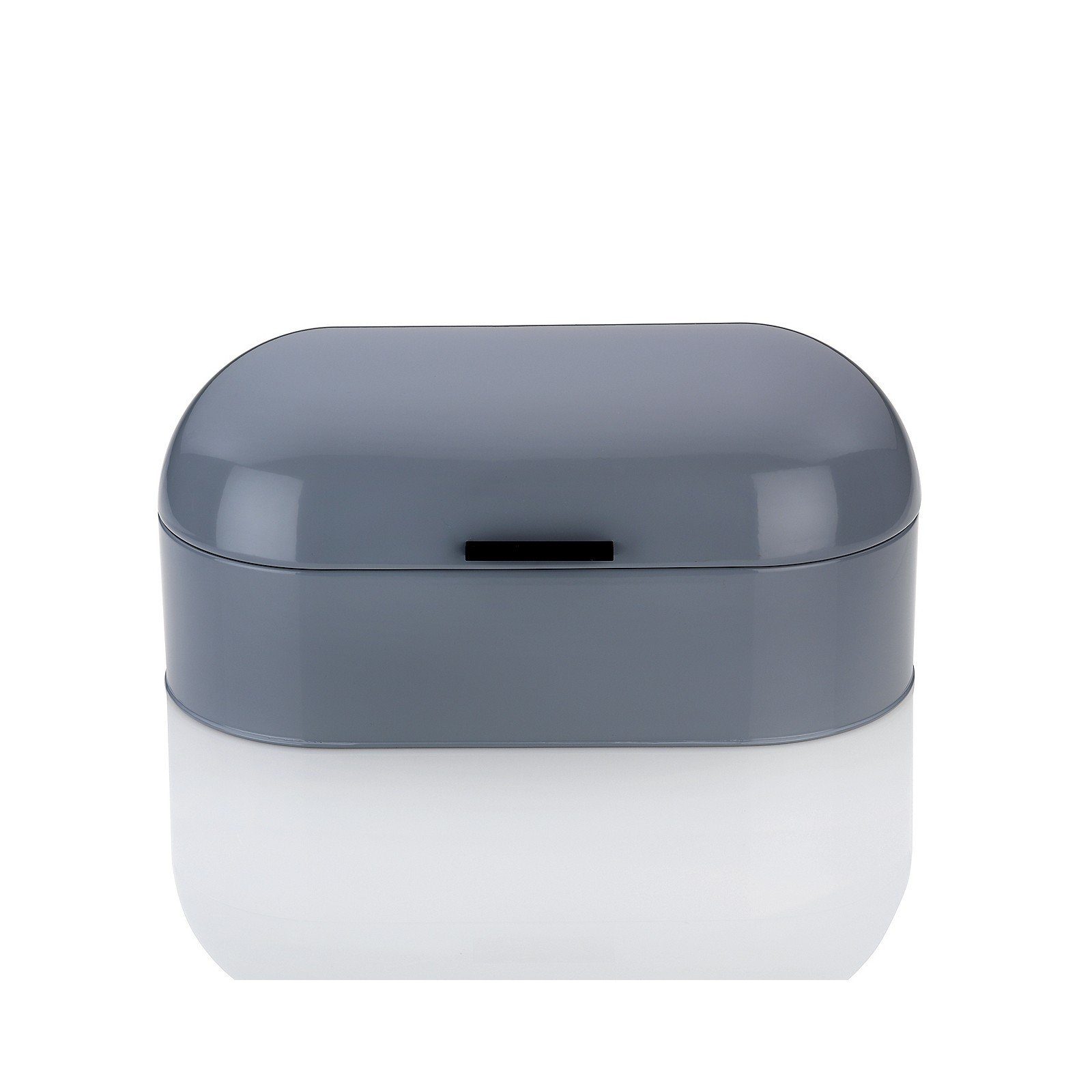 kela Brotkasten Frisco, Metall, glänzend, standfest, geräuschloses Schließen, Luftlöcher im Deckel