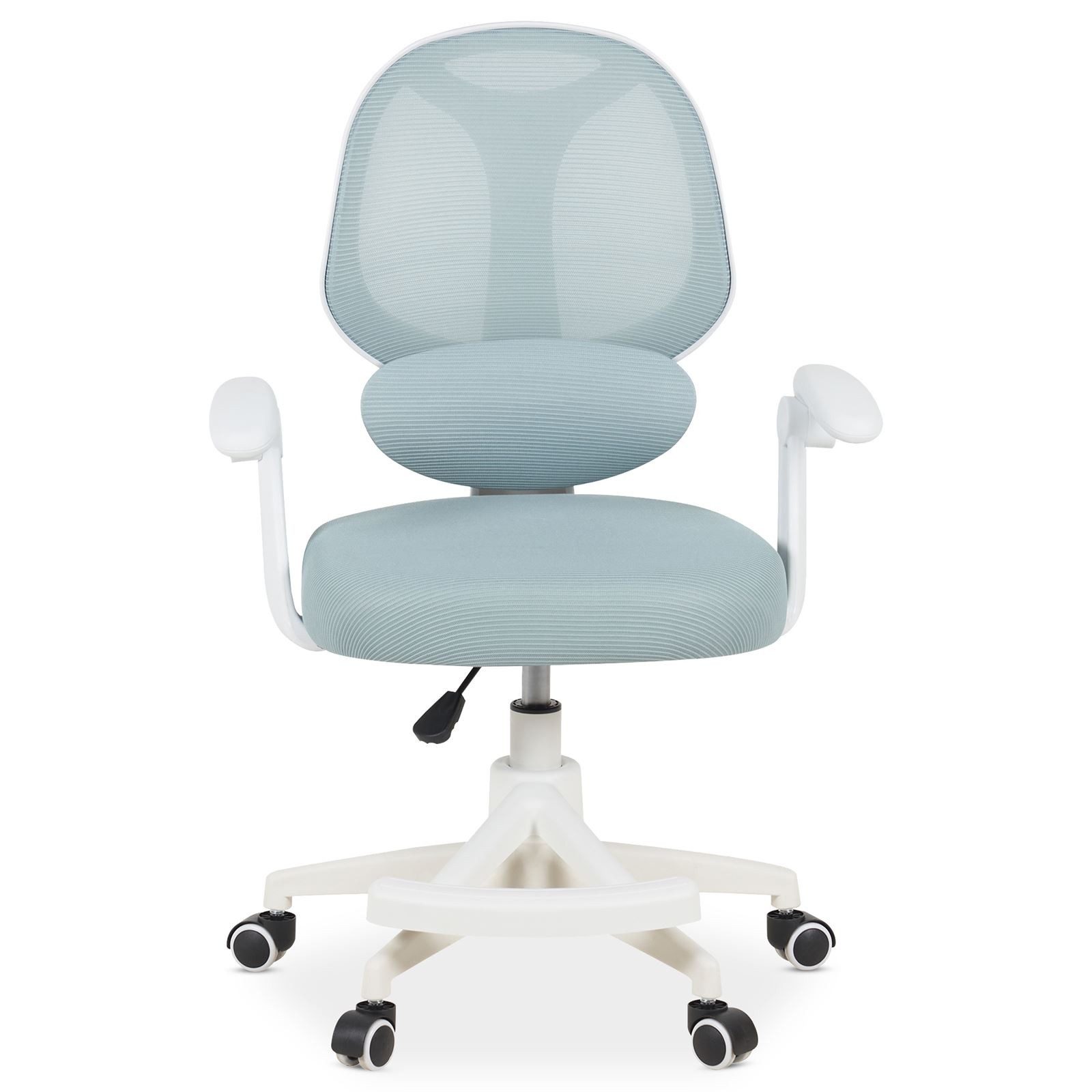 IDIMEX Drehstuhl ISLA, Schreibtischstuhl mit Fußstütze ergonomisch höhenver günstig online kaufen