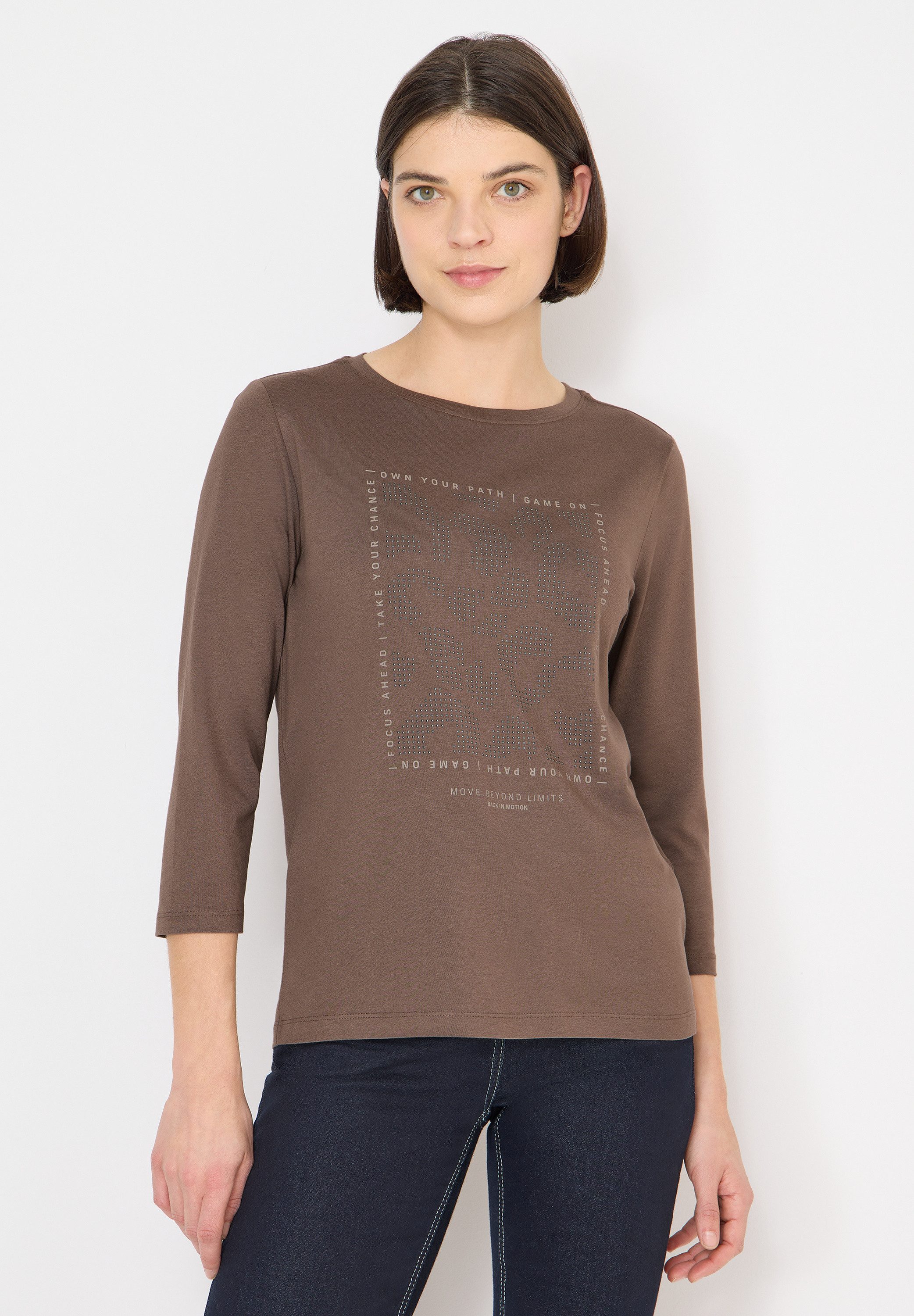 CECIL 3/4-Arm-Shirt mit 3/4 Ärmeln günstig online kaufen