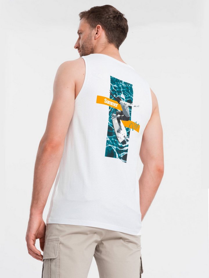 OMBRE Tanktop Tanktop mit Print