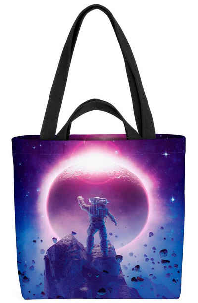 VOID Henkeltasche (1-tlg), Weltall Astronaut Planet Weltall Astronaut Planet Alien Sterne Raumfa