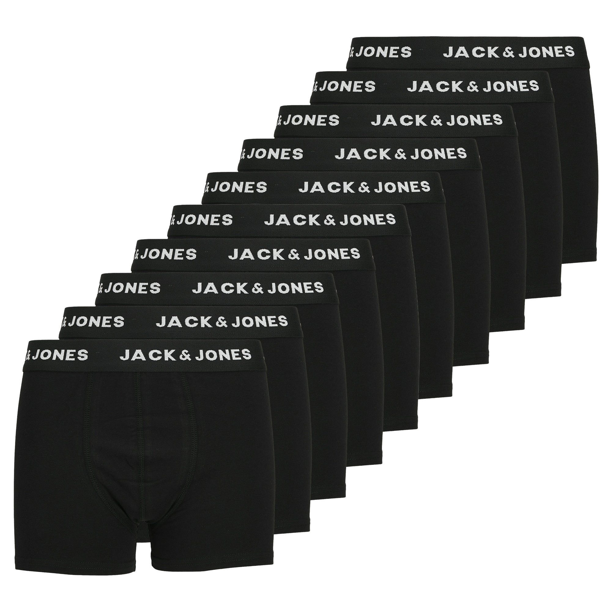 Jack & Jones Boxer Jungen Boxershort 10er Pack Baumwolle (Packung, 10er Pack)