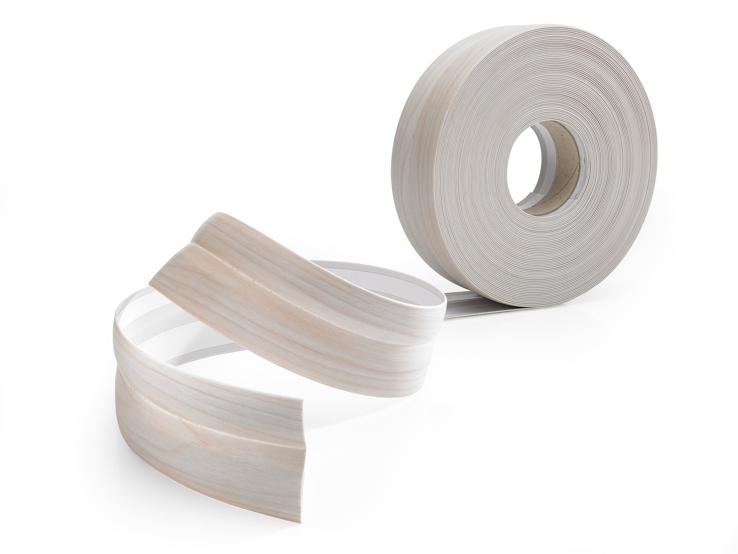Quest Sockelleiste Weichsockelleiste Selbstklebend Holzdekor 32x23 mm, L: 500,00 cm, H: 3,20 cm, Packung, 1-St., wasserfest, UV-beständig, für Küche & Bad