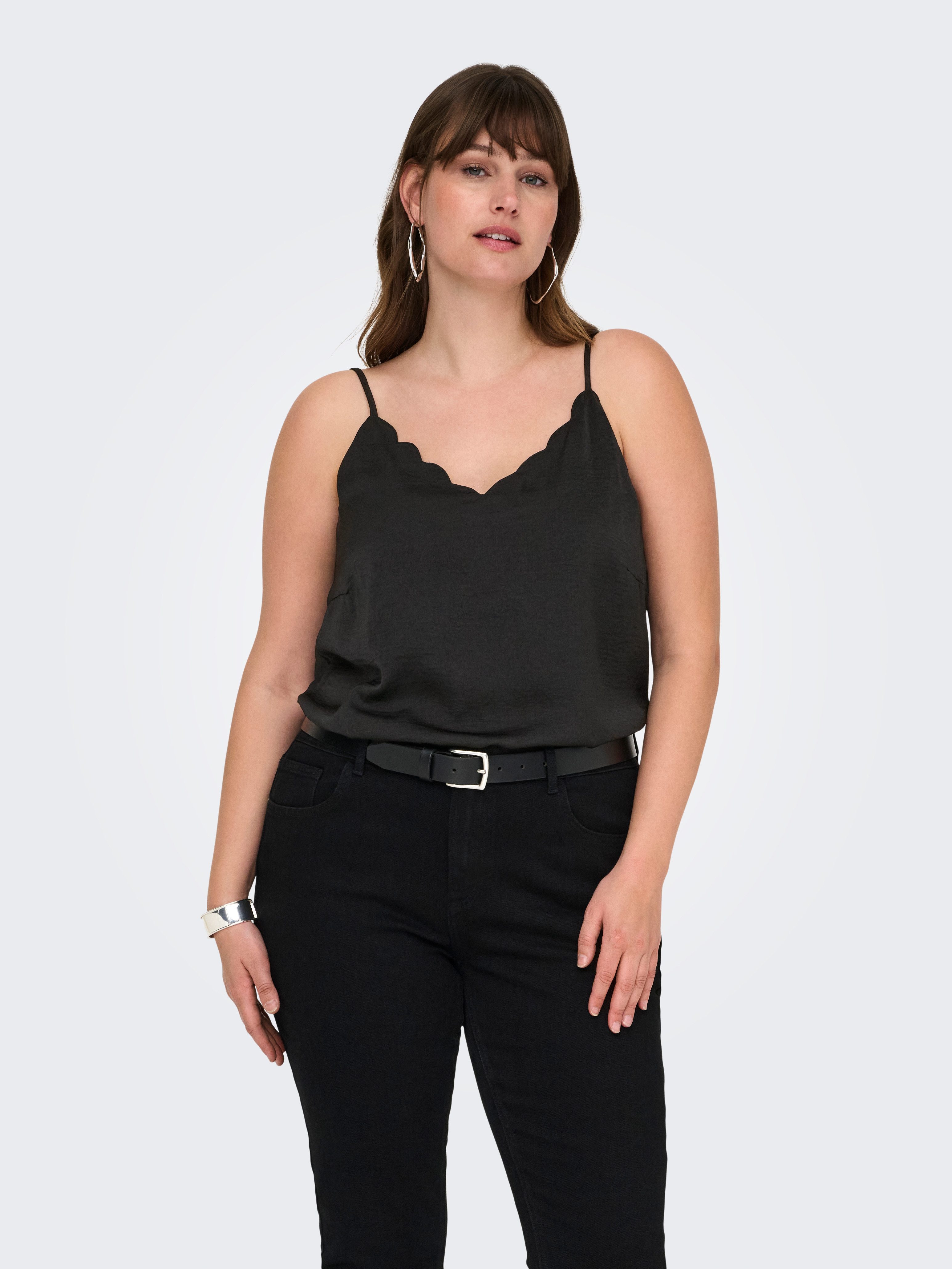 ONLY CARMAKOMA Trägertop CARDEBBIE SINGLET WVN NOOS