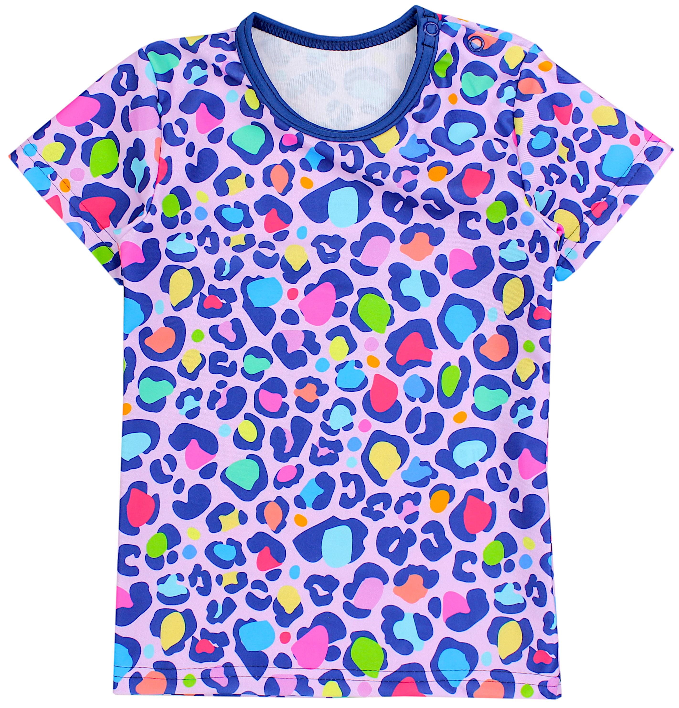 Aquarti Badeanzug Baby Mädchen Zweiteiler Kinder Badeanzug Set Shirt Badehose UV-Schutz