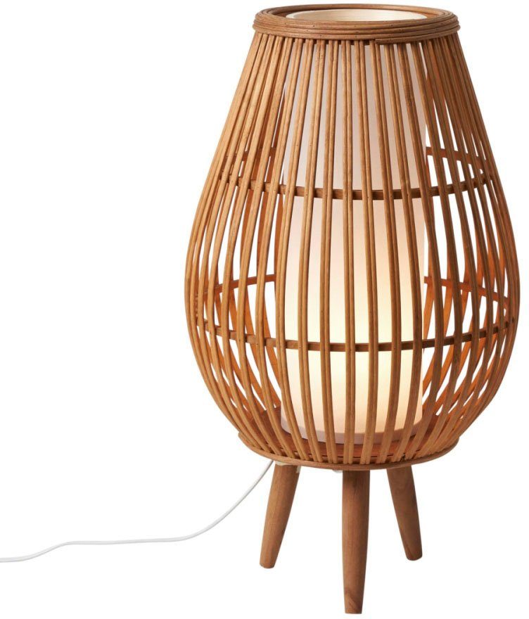 Schneider Stehlampe Bamboo, ohne Leuchtmittel, Ansehnliche Form