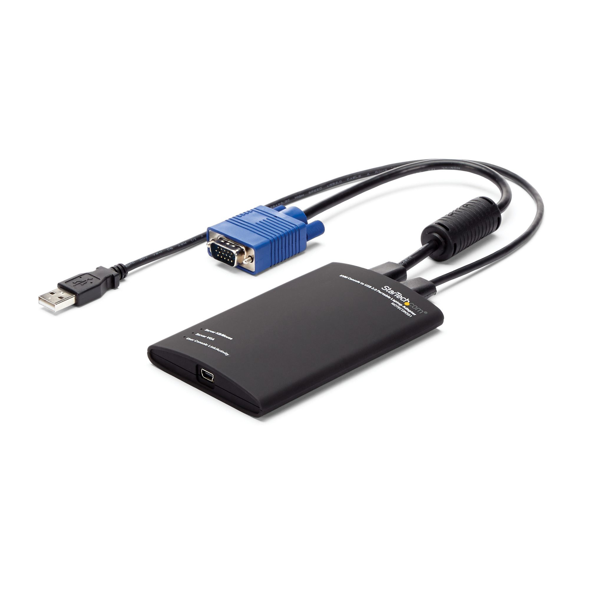 Startech.com STARTECH.COM Tragbarer KVM Konsolen auf USB 2.0 Laptop Adapter Computer-Kabel