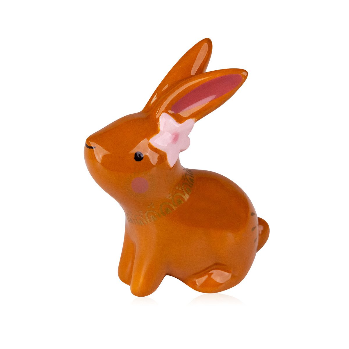 ACCENTRA Osterhase Kleiner Hase aus Keramik ca. 6 cm