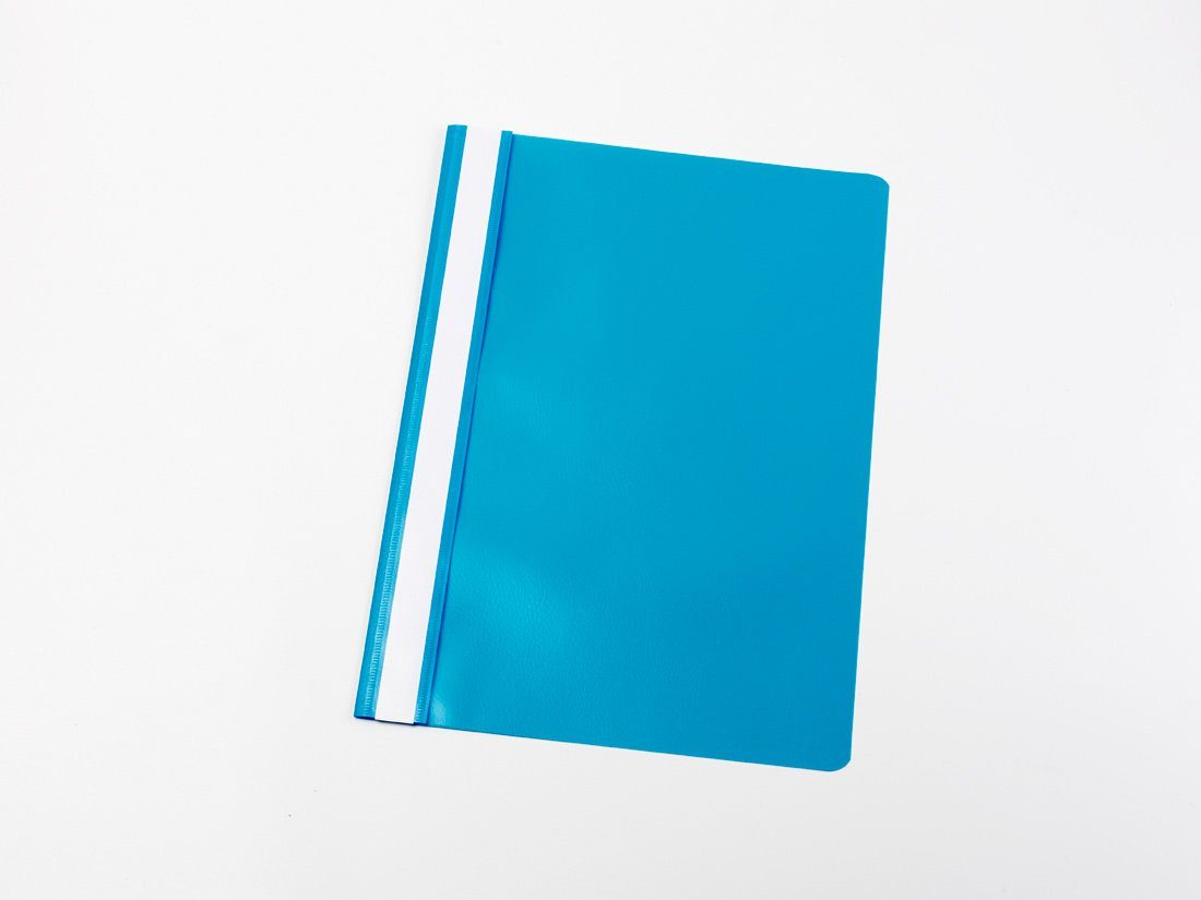 Hefter Schnellhefter DIN A4 / PP / Farbe: hell-blau