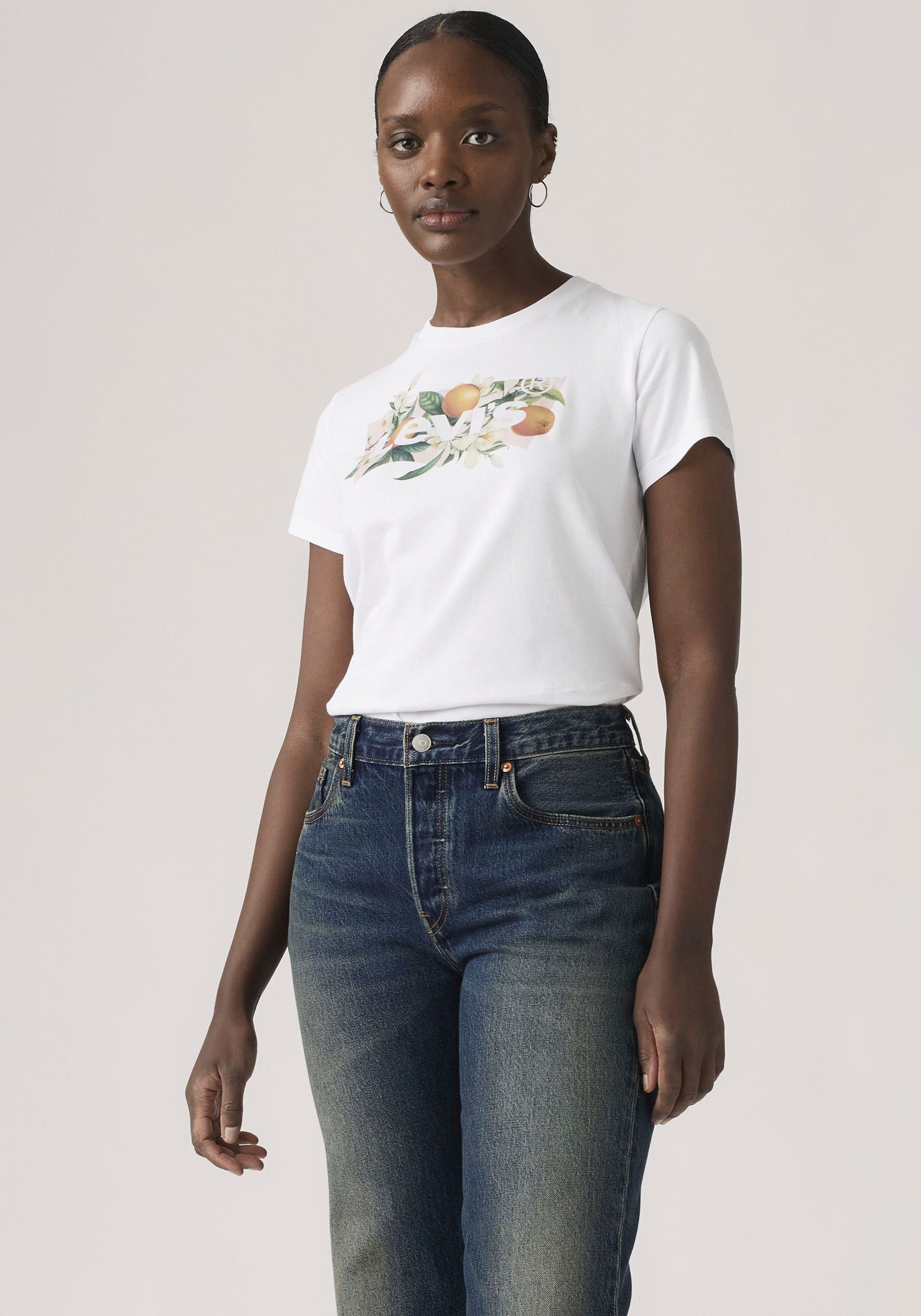 Levi's® T-Shirt LSE THE PERFECT TEE mit Logodruck