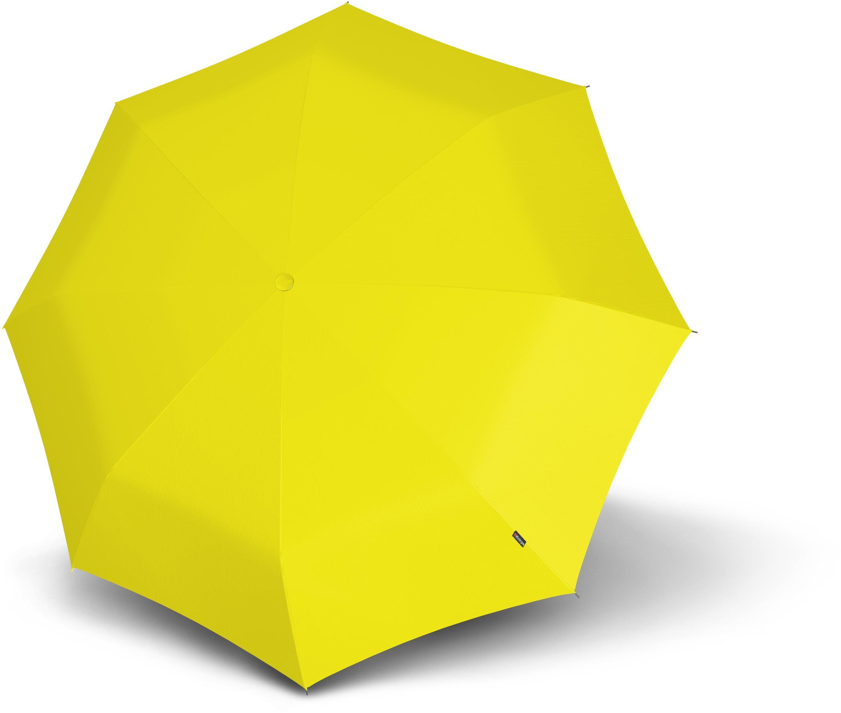 yellow Knirps® Taschenregenschirm gelb Floyd,