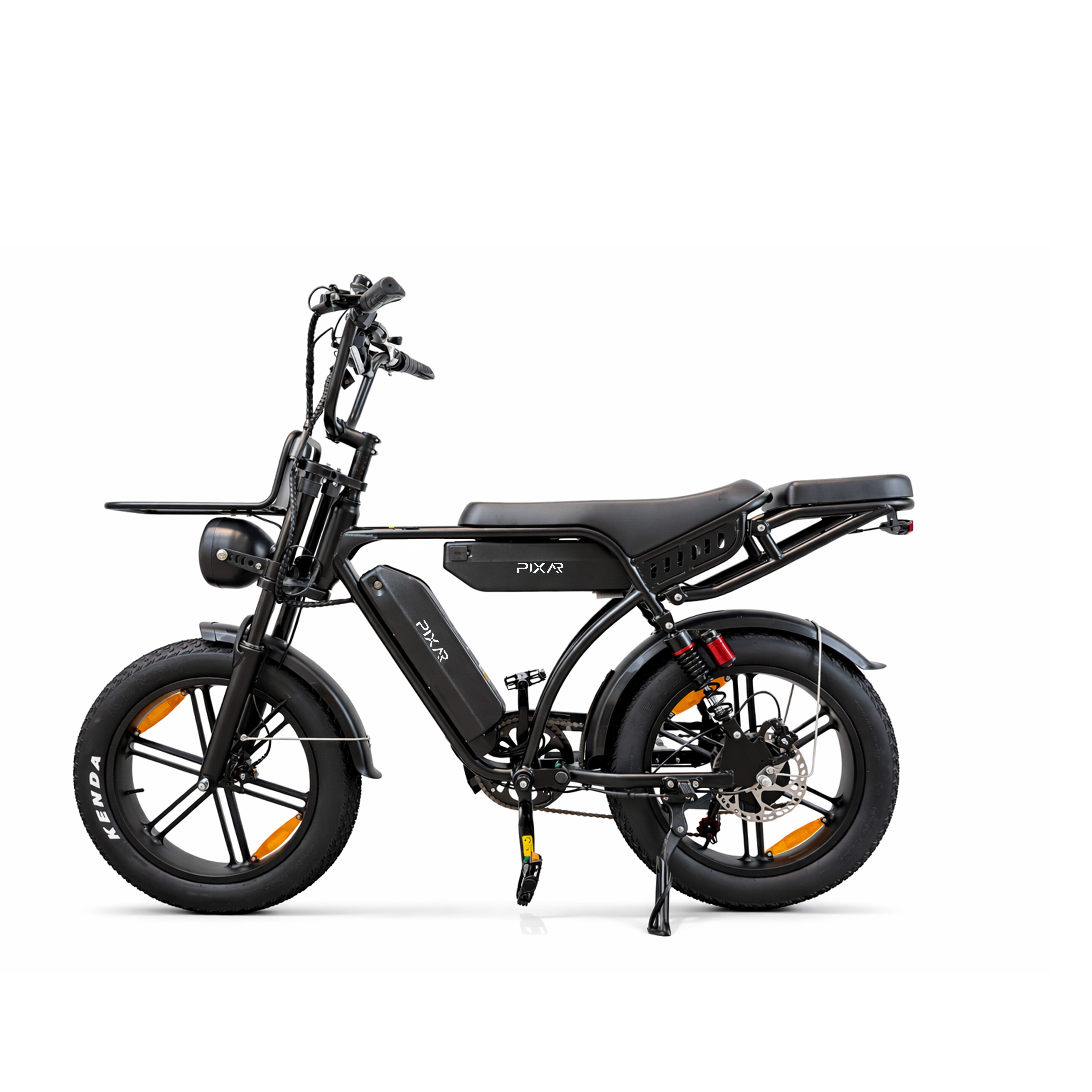 PIXAR E-Bike E-Bike 48V 17,5Ah Akku (180km), 250W Heckmotor, Shimano 7-Gang