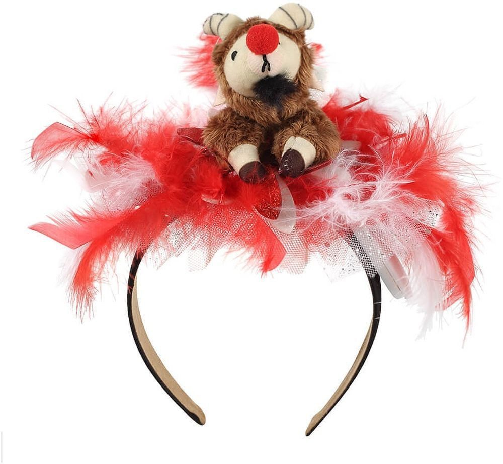 1. FC Köln Haarreif Haarreif mit LEDs und Plüschhennes