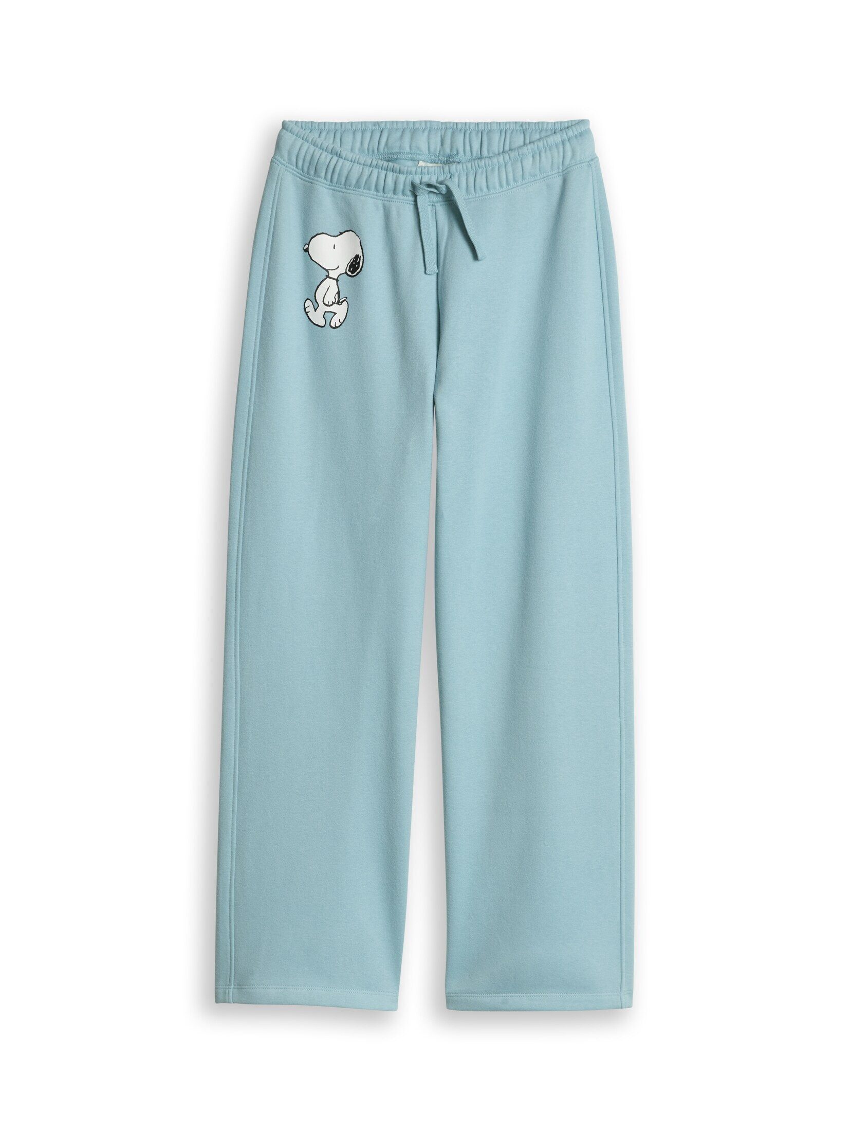 TOM TAILOR Sweathose Hosen & Chino Wide Leg Jogginghose mit Snoopy-Print