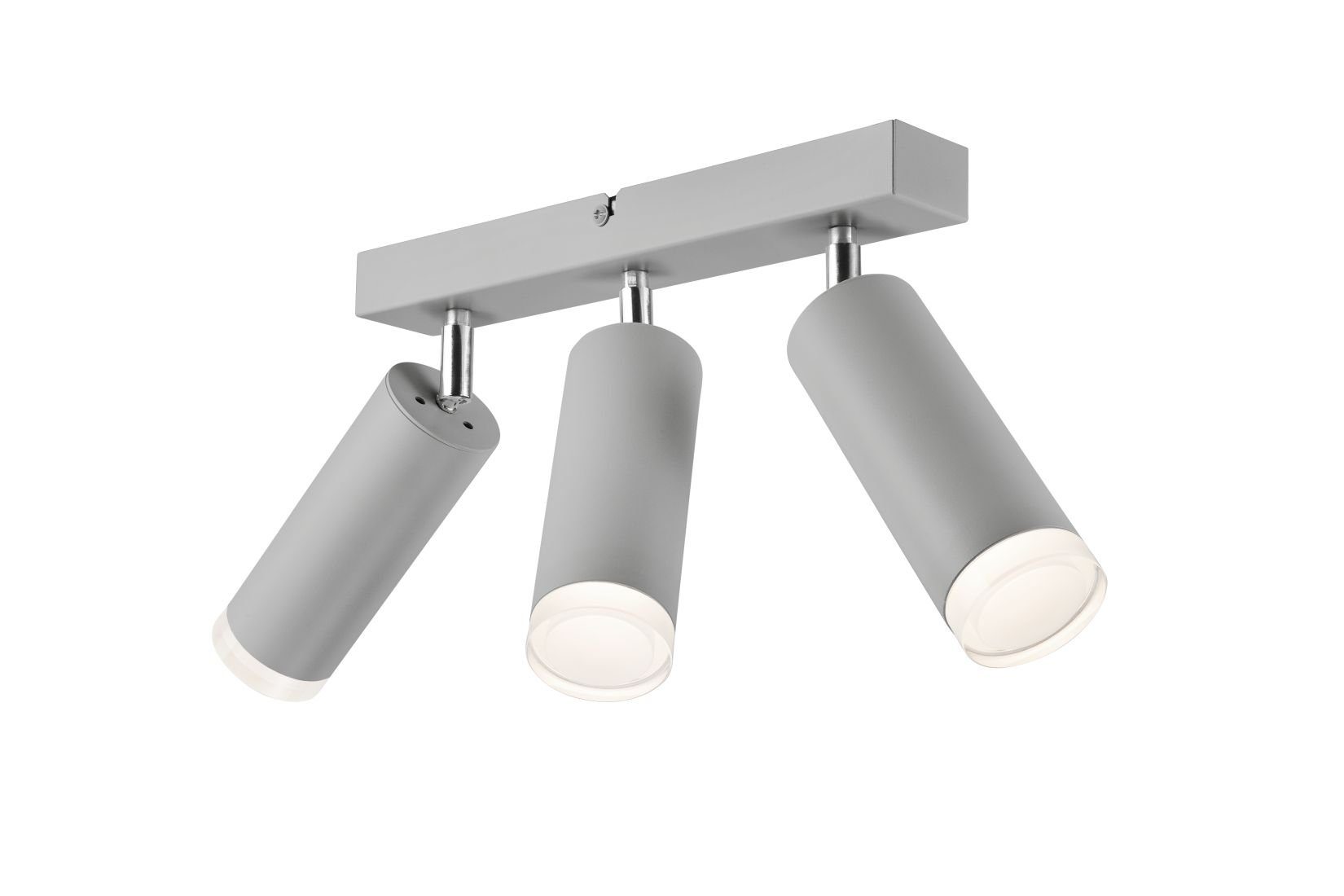 CHEYANNE, Aluminium Licht-Erlebnisse Modern Deckenspot ohne E27 Silber Deckenstrahler Küche Leuchtmittel, Deckenstrahler