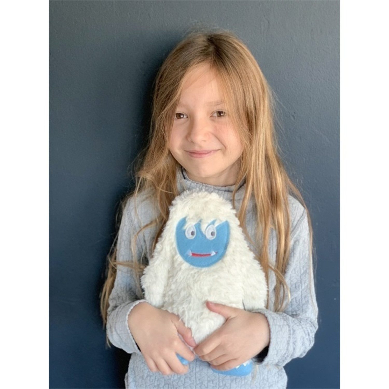 bitten Wärmekissen Eismonster Körnerkissen mit Lavendelduft