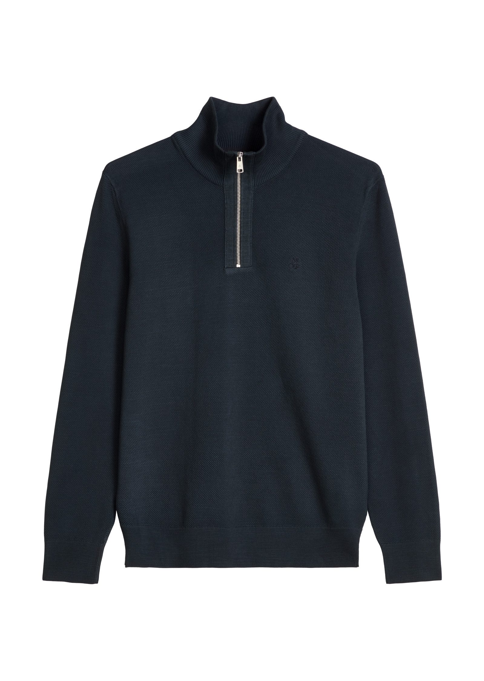 Marc O'Polo Troyer mit Logostickerei, Regular Fit – Bild 5 von 5