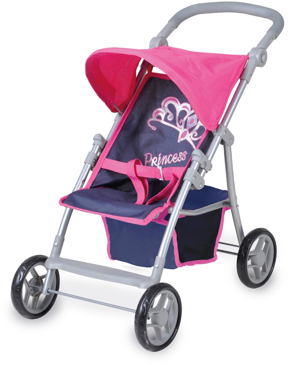 Knorrtoys® Puppenbuggy Liba - Diadem Pink