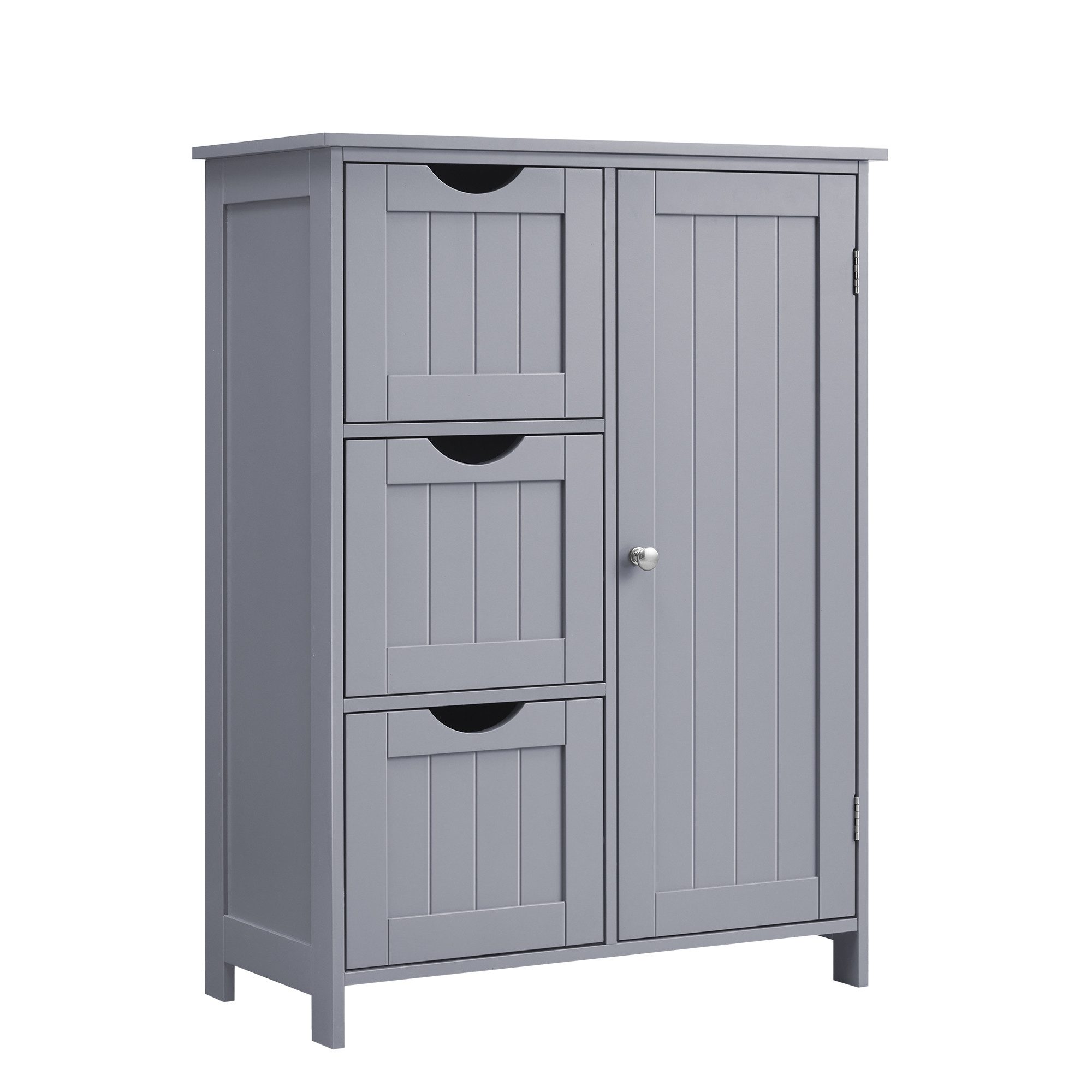 VASAGLE Badkommode Badezimmerschrank, 3 Schubladen
