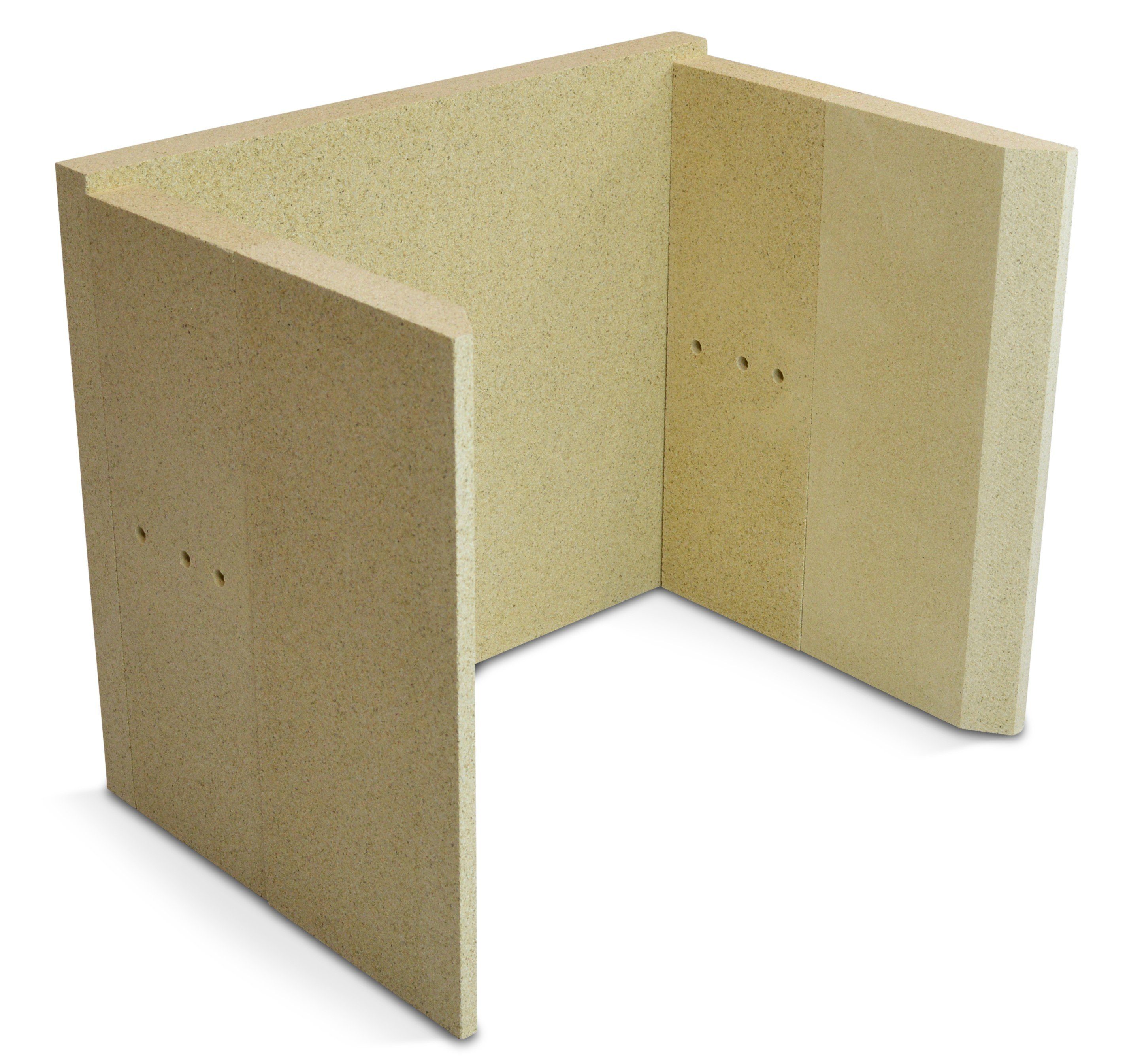 kaminXpert Feuerraumplatten für Eurotherm Elba Kaminofen Ersatzteil Feuerraumauskleidung